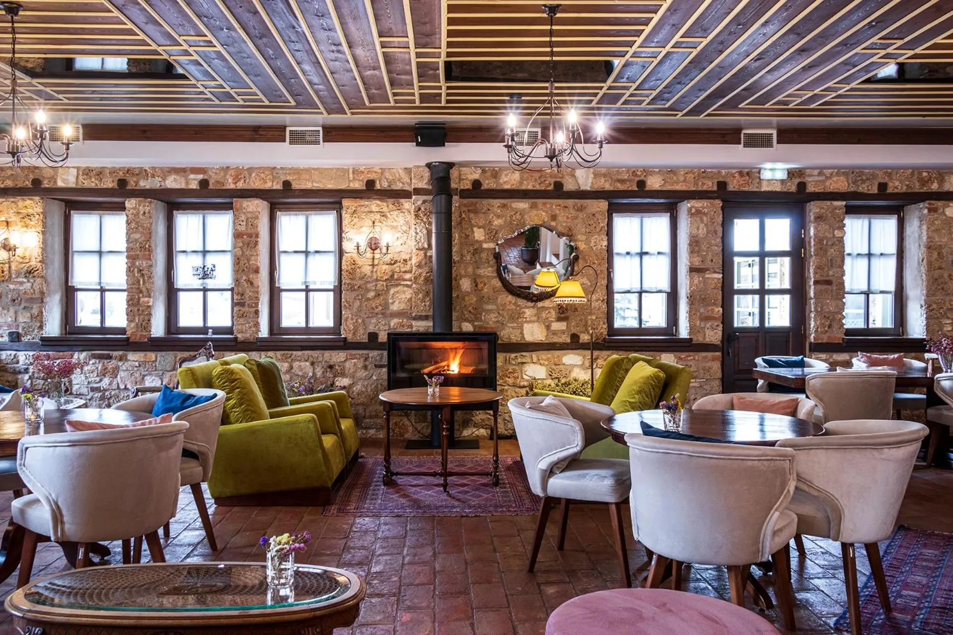 Lobby or reception in Ktima Bellou