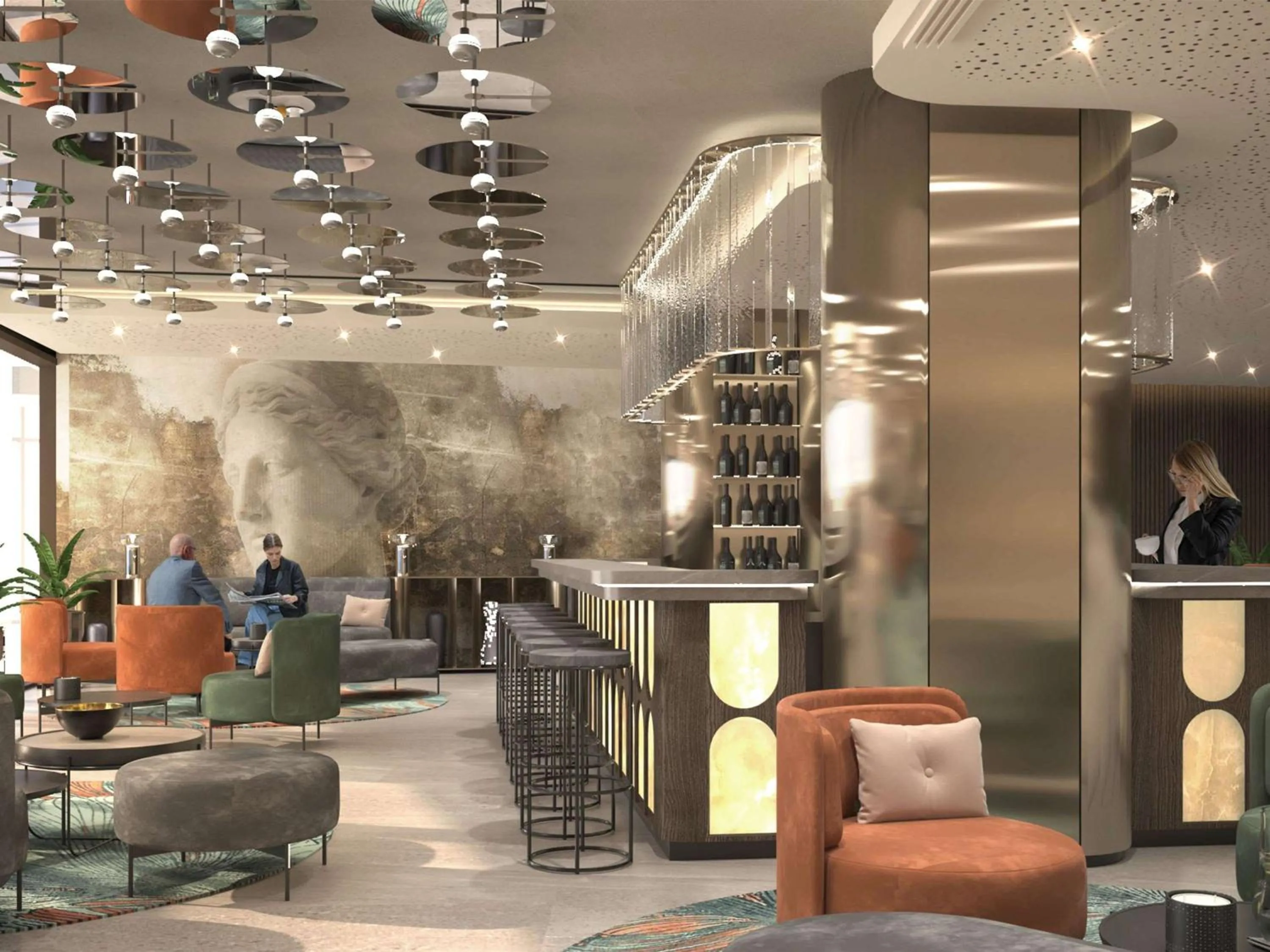 Lounge or bar, Lounge/Bar in Festa Sofia Hotel