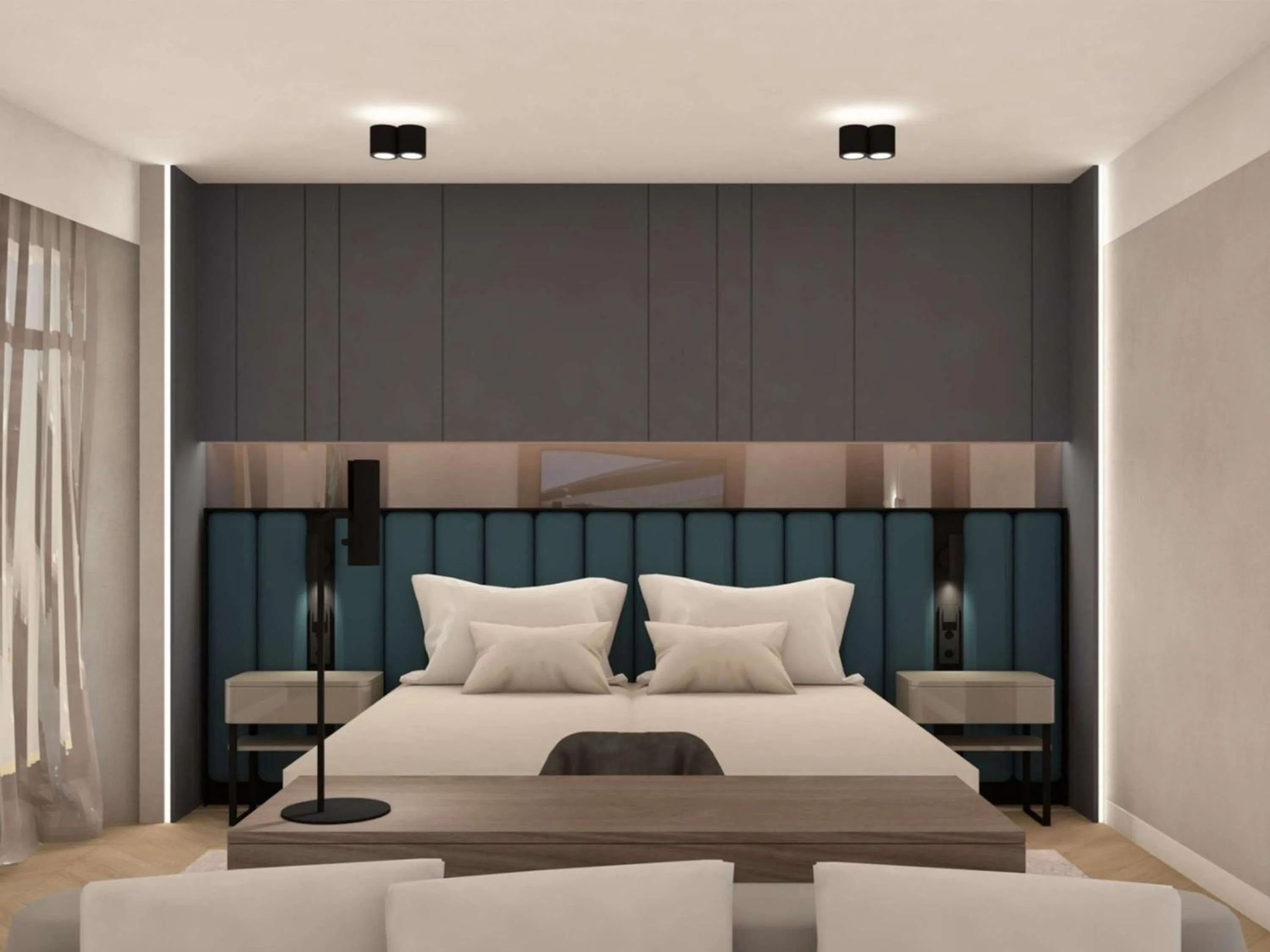 Bedroom, Bed in Festa Sofia Hotel