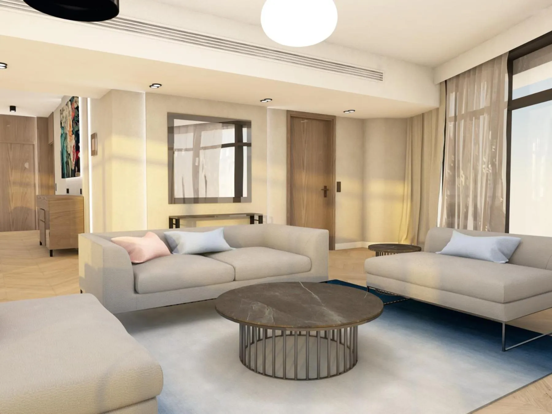 Living room in Mercure Sofia City