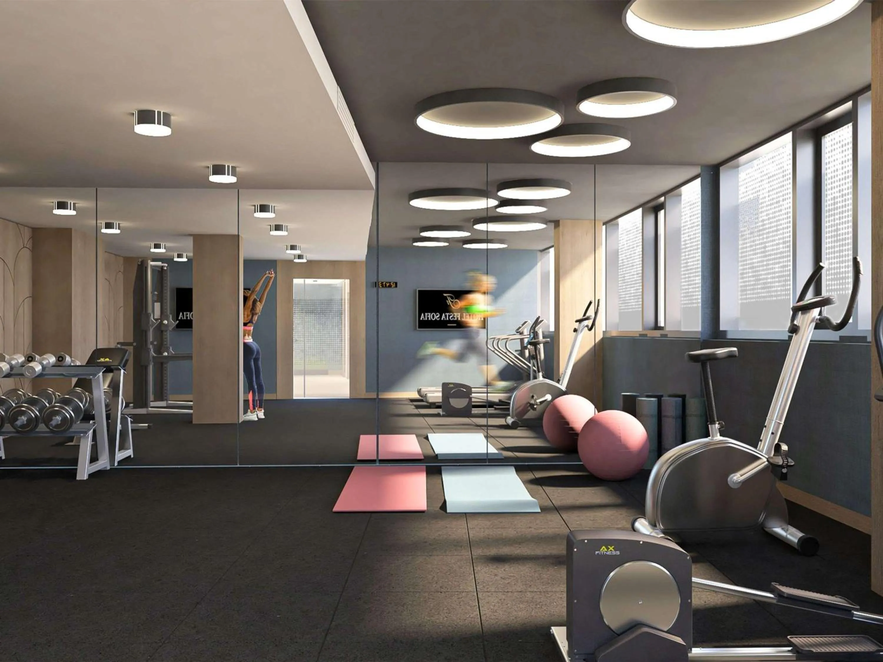 Fitness centre/facilities, Fitness Center/Facilities in Festa Sofia Hotel
