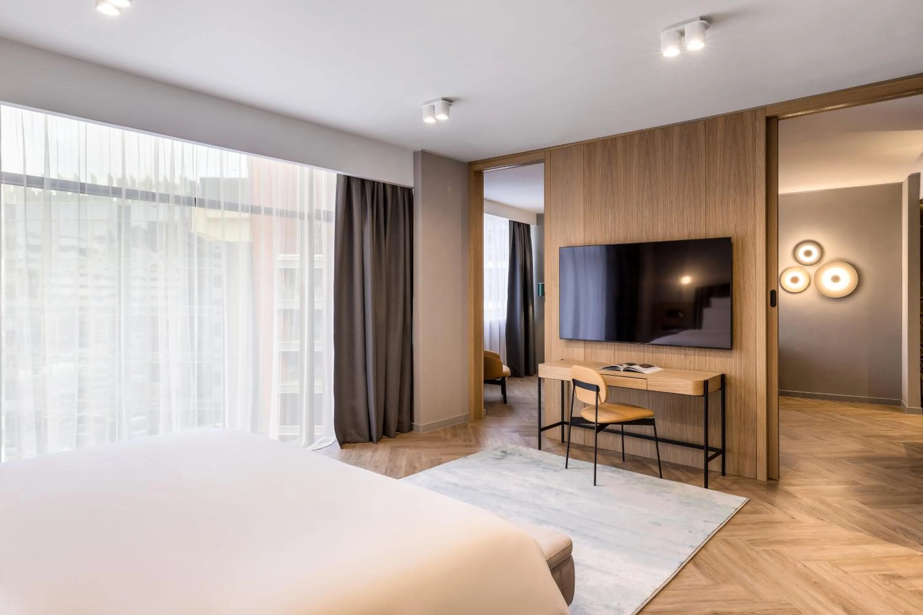 TV and multimedia, Bed in Mercure Sofia City