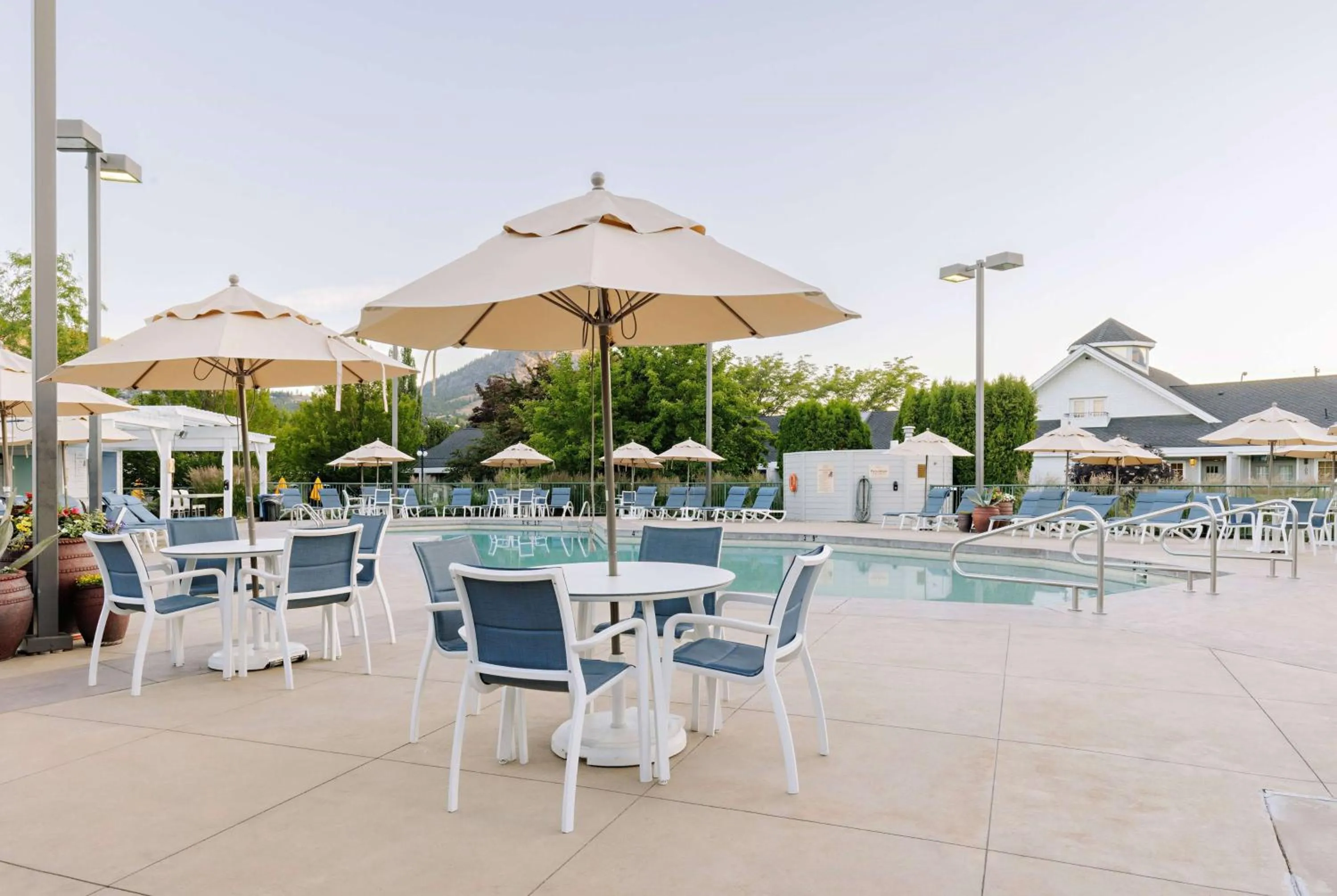 Pool view in Balcomo, a Ramada by Wyndham