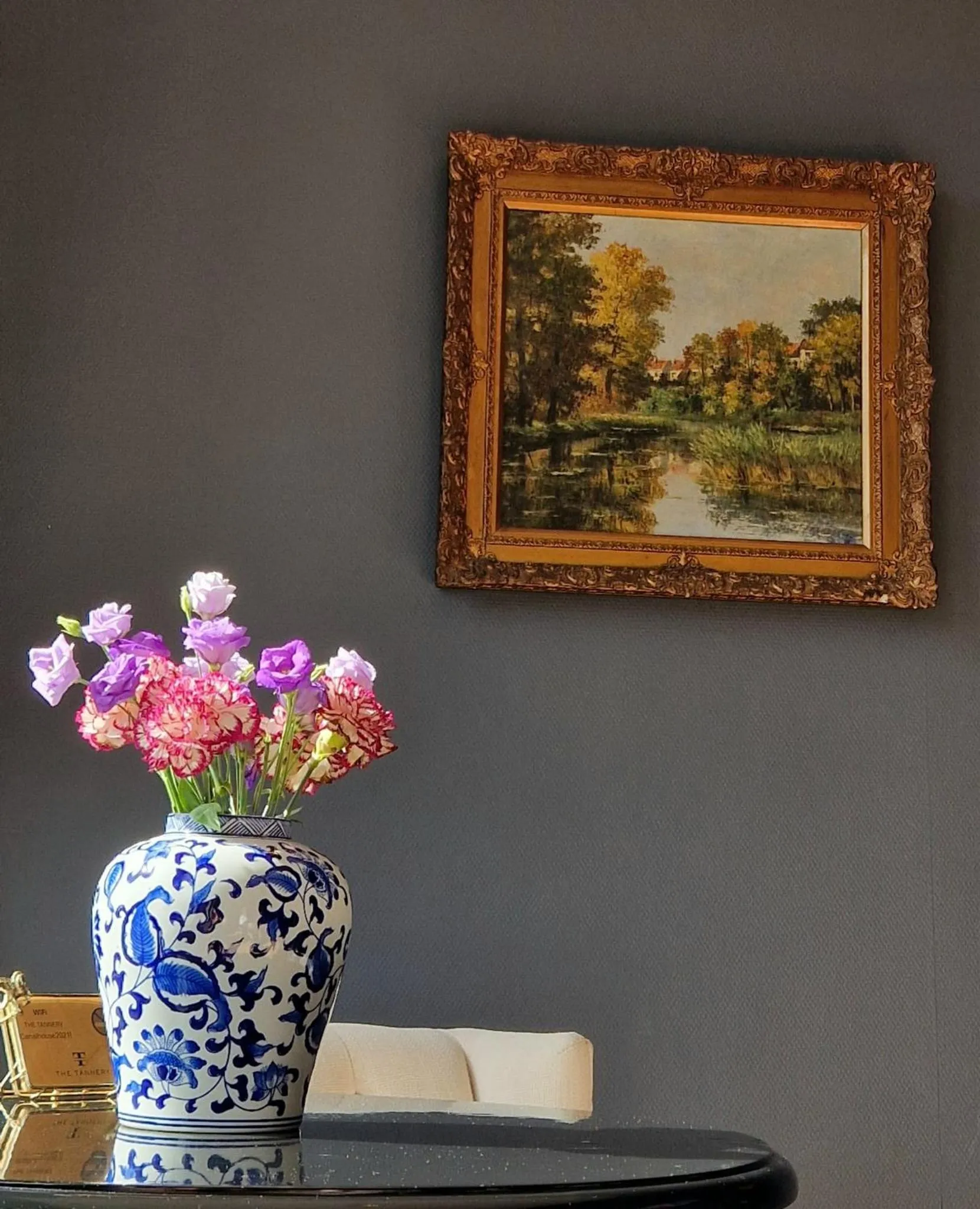 Decorative detail in Canal House The Tannery Amsterdam