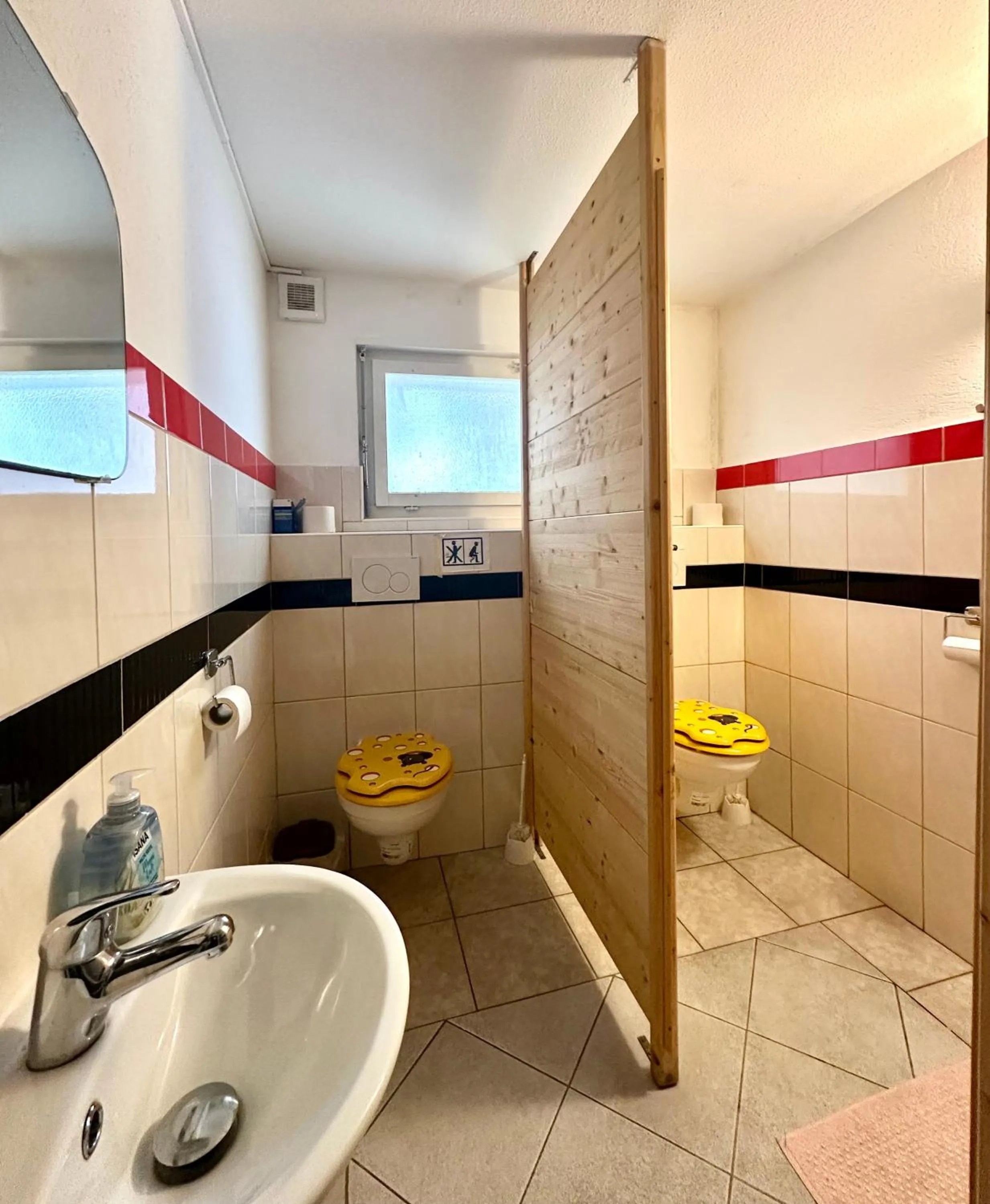 Toilet in Holiday House Lärchenheim