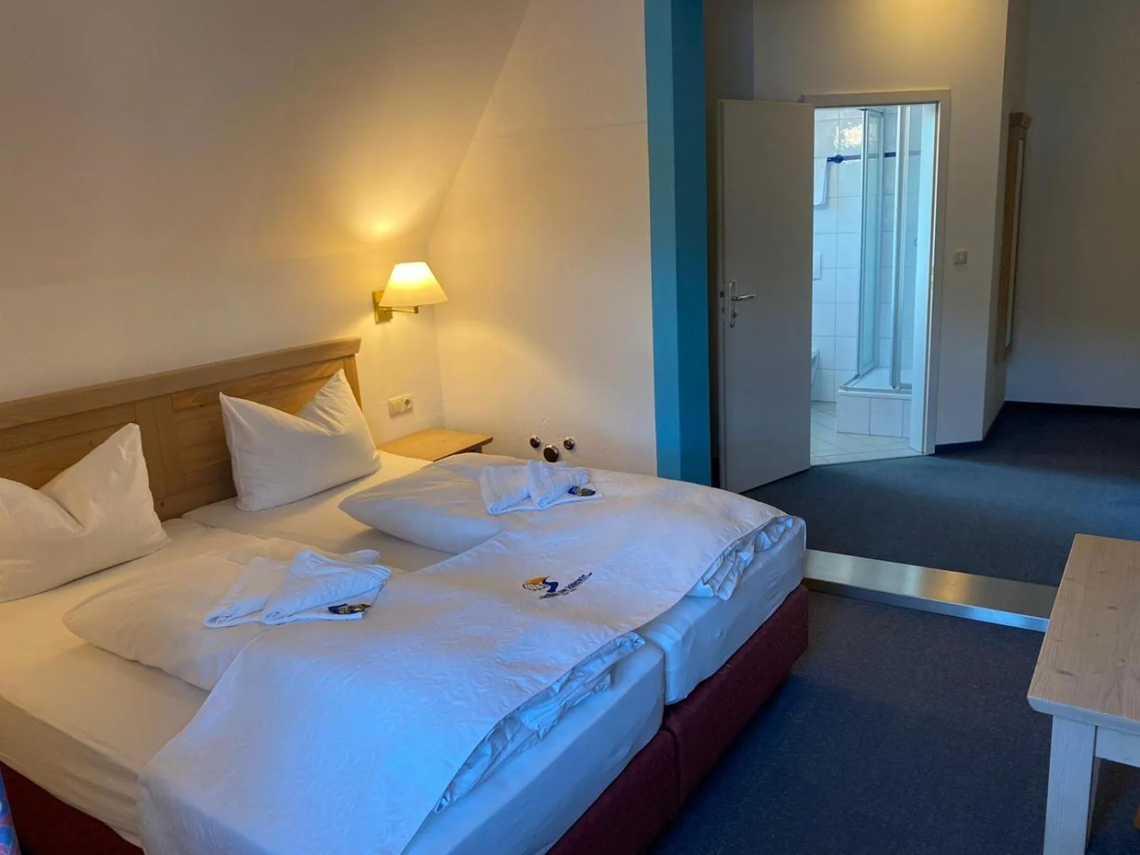 Bed in Gasthaus zum Schloßwirt