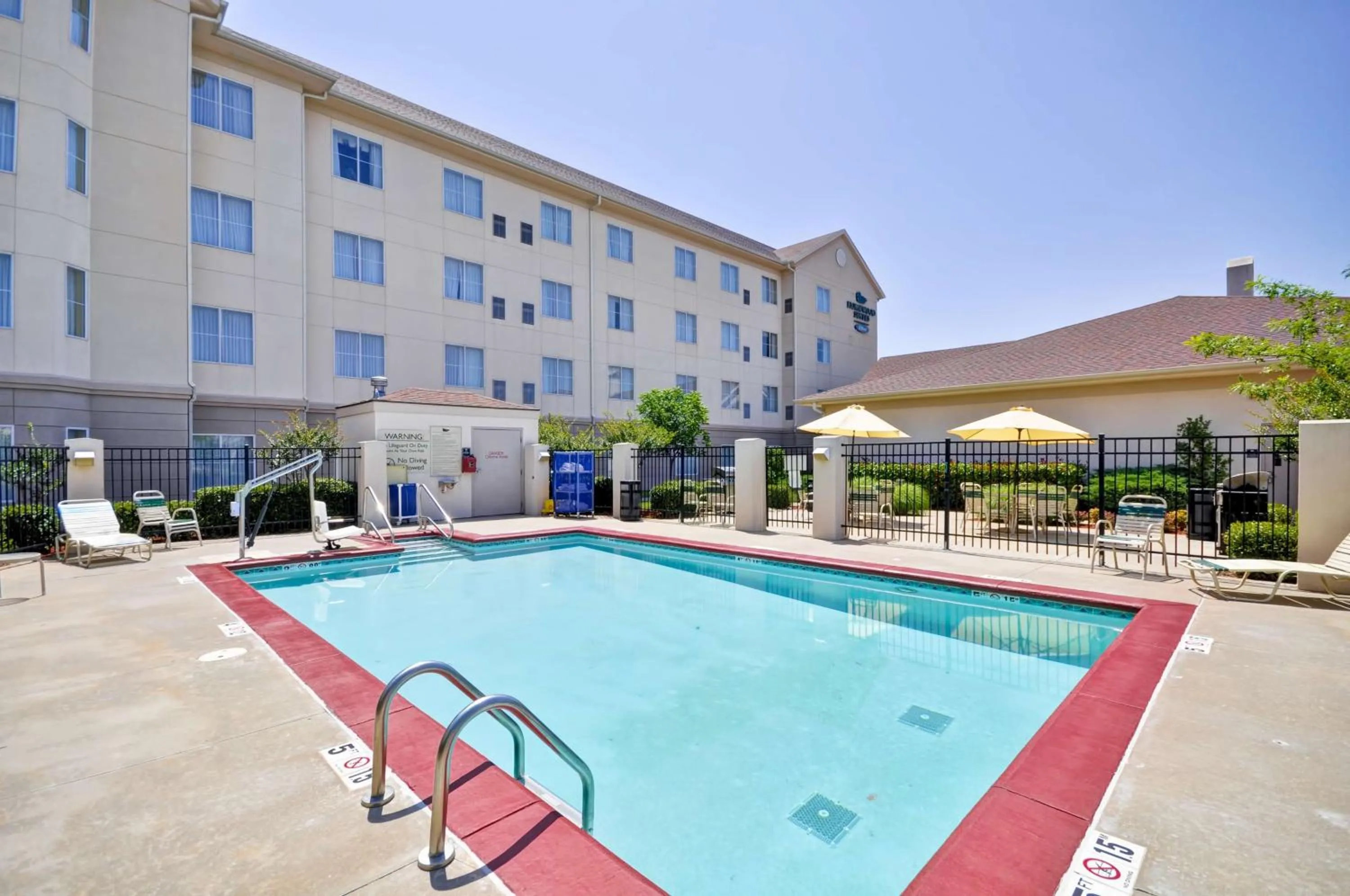 Pool view in Homewood Suites by Hilton Tulsa-South