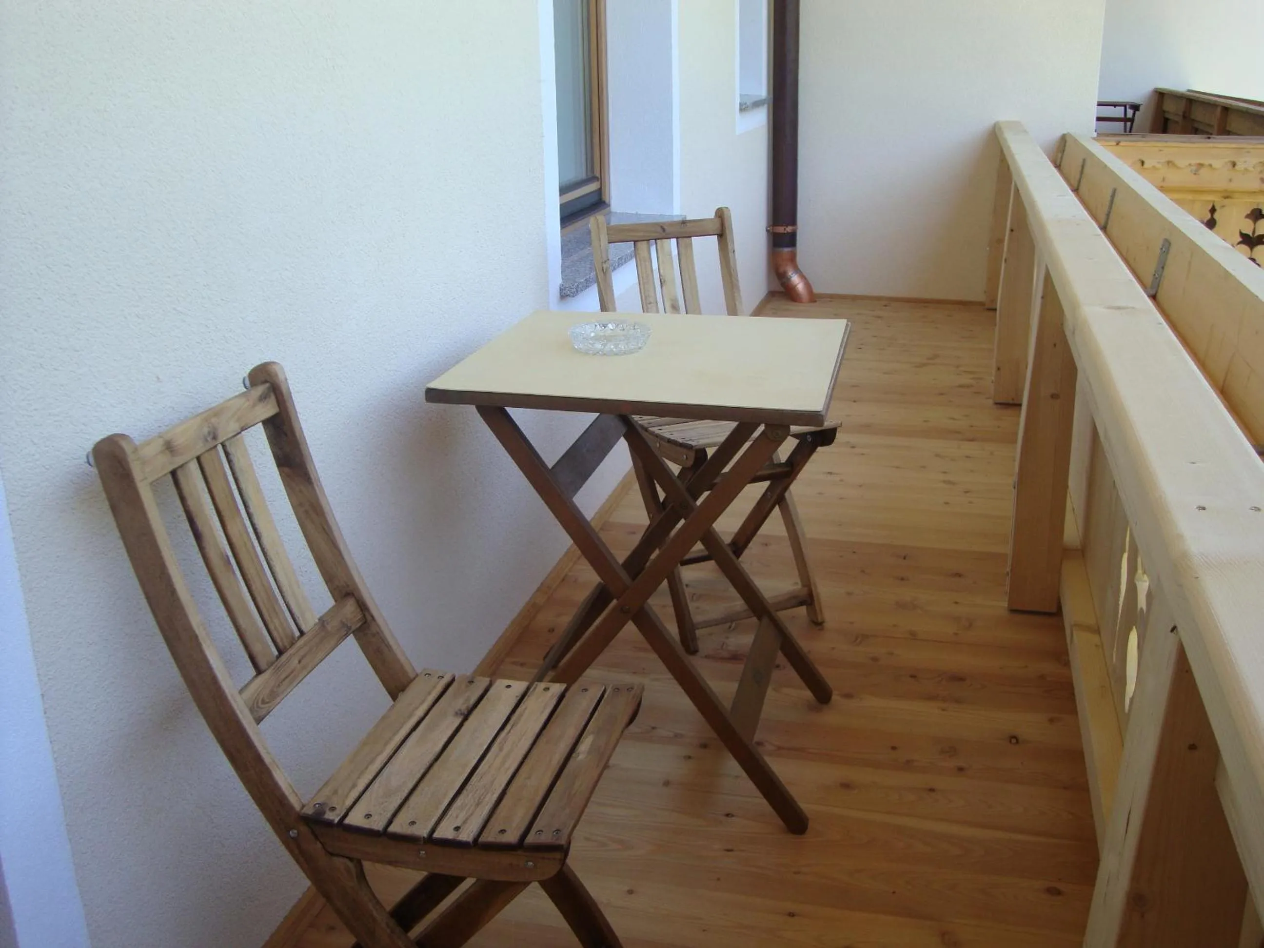 Balcony/Terrace in Gästehaus Schwoagerhof