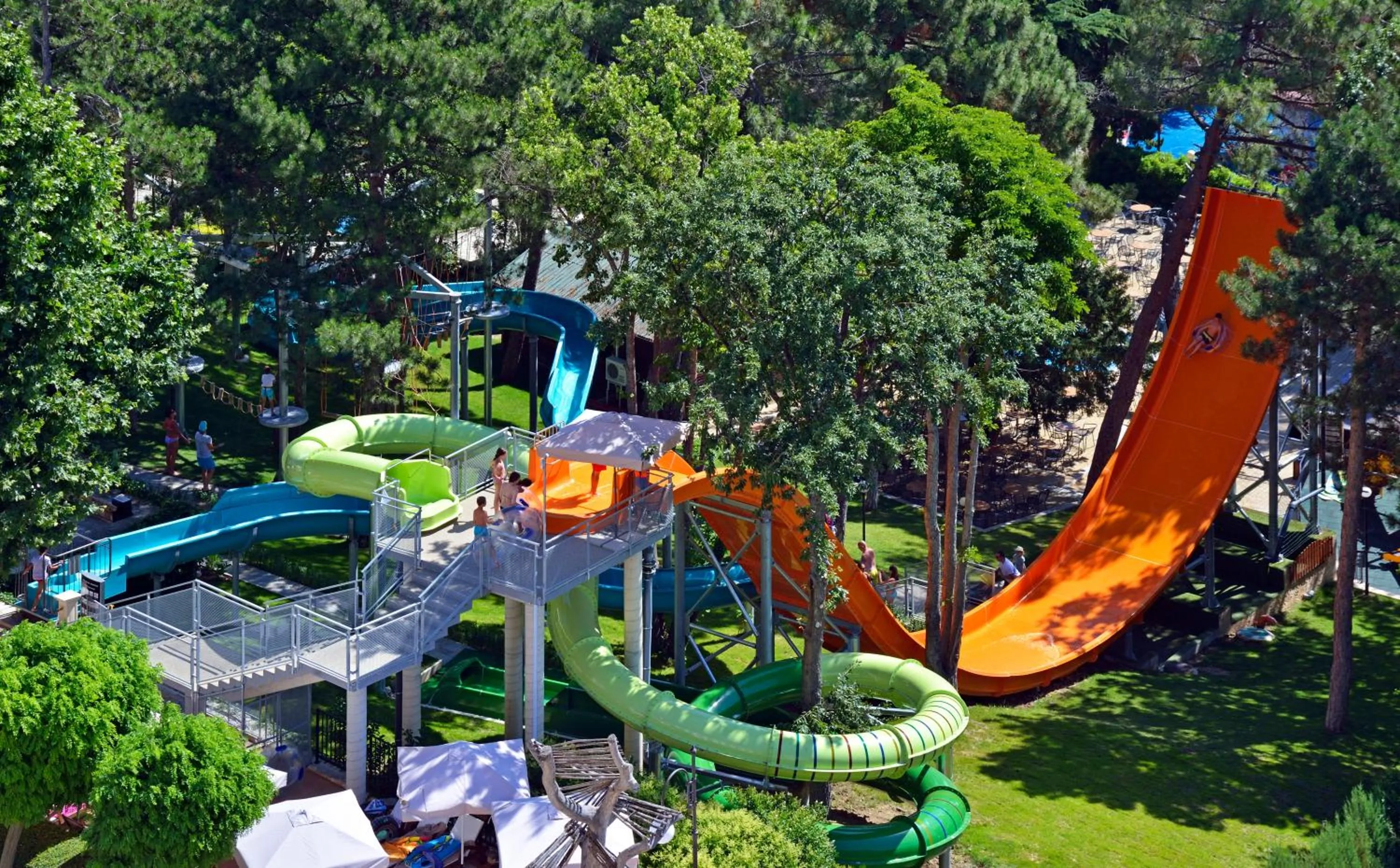 Aqua park in Melia Grand Hermitage All Inclusive