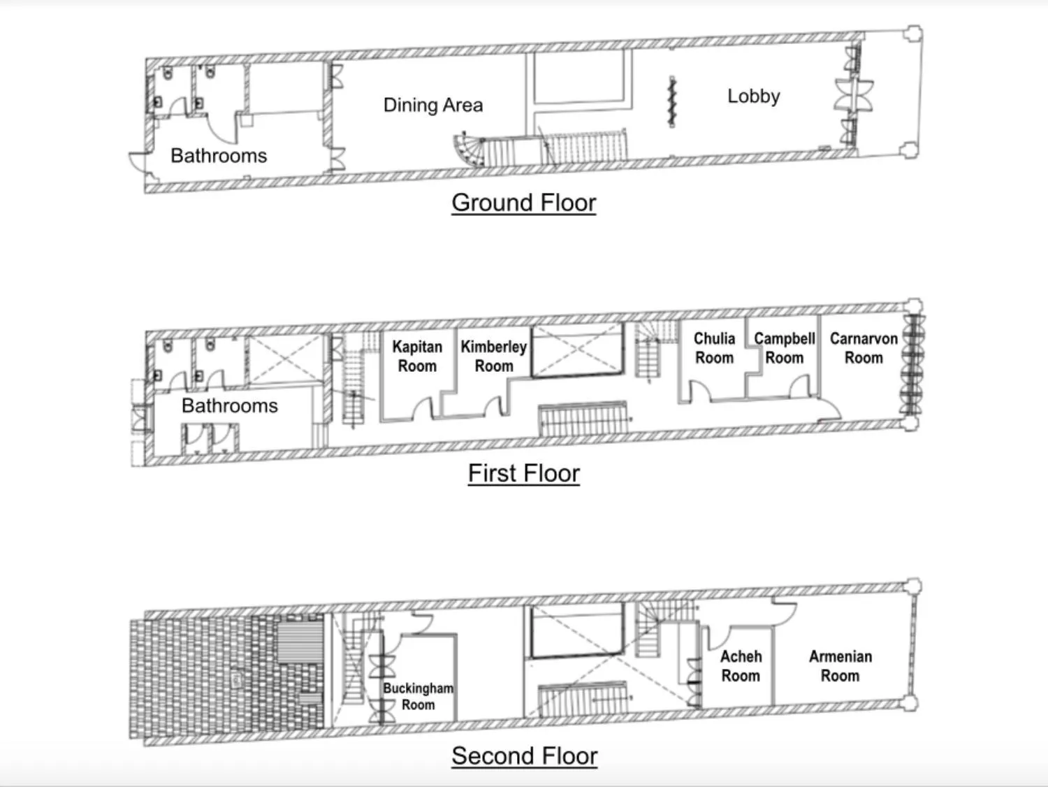 Floor plan in Carnarvon House