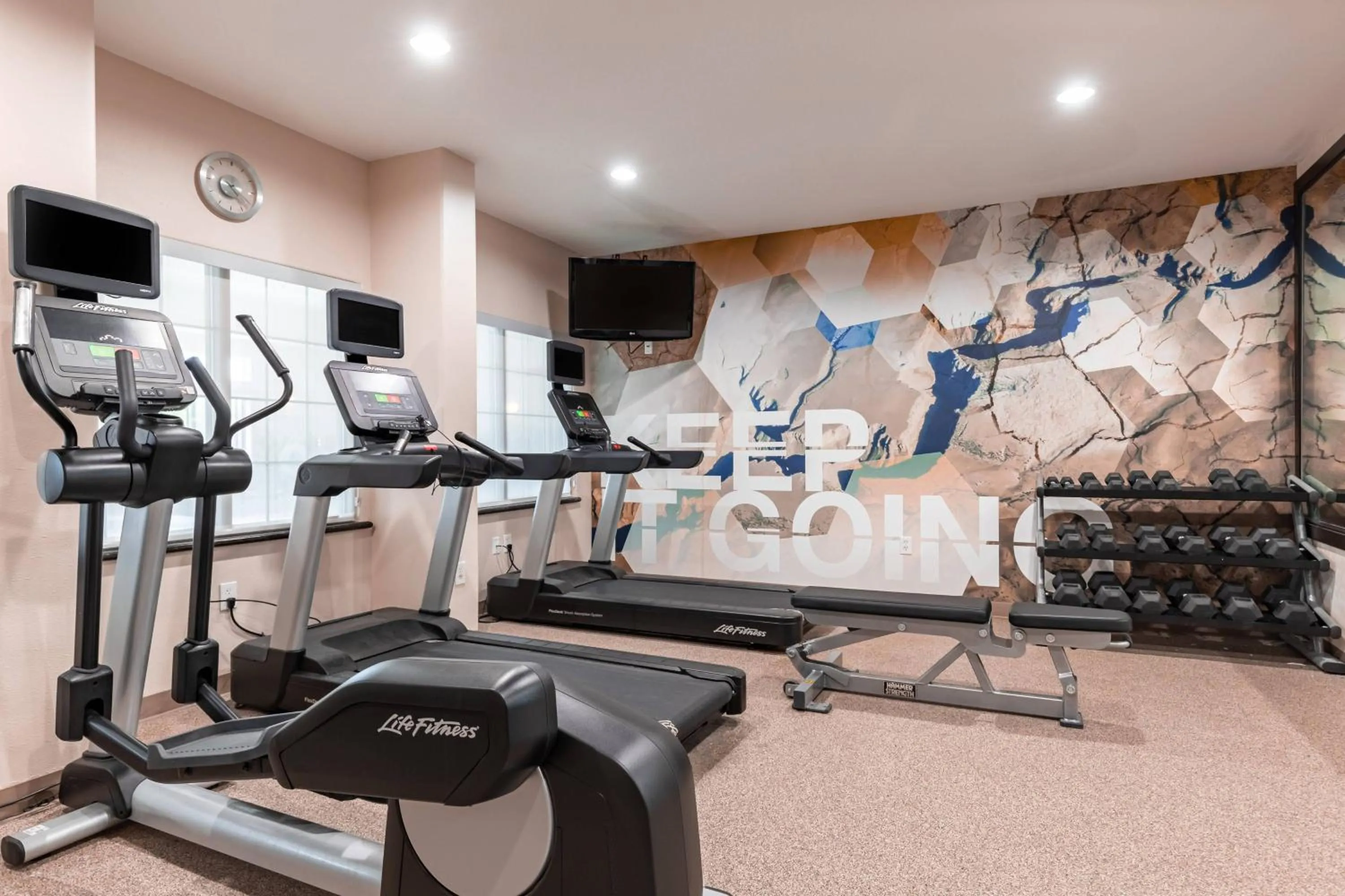 Fitness centre/facilities in SpringHill Suites by Marriott Waco Woodway