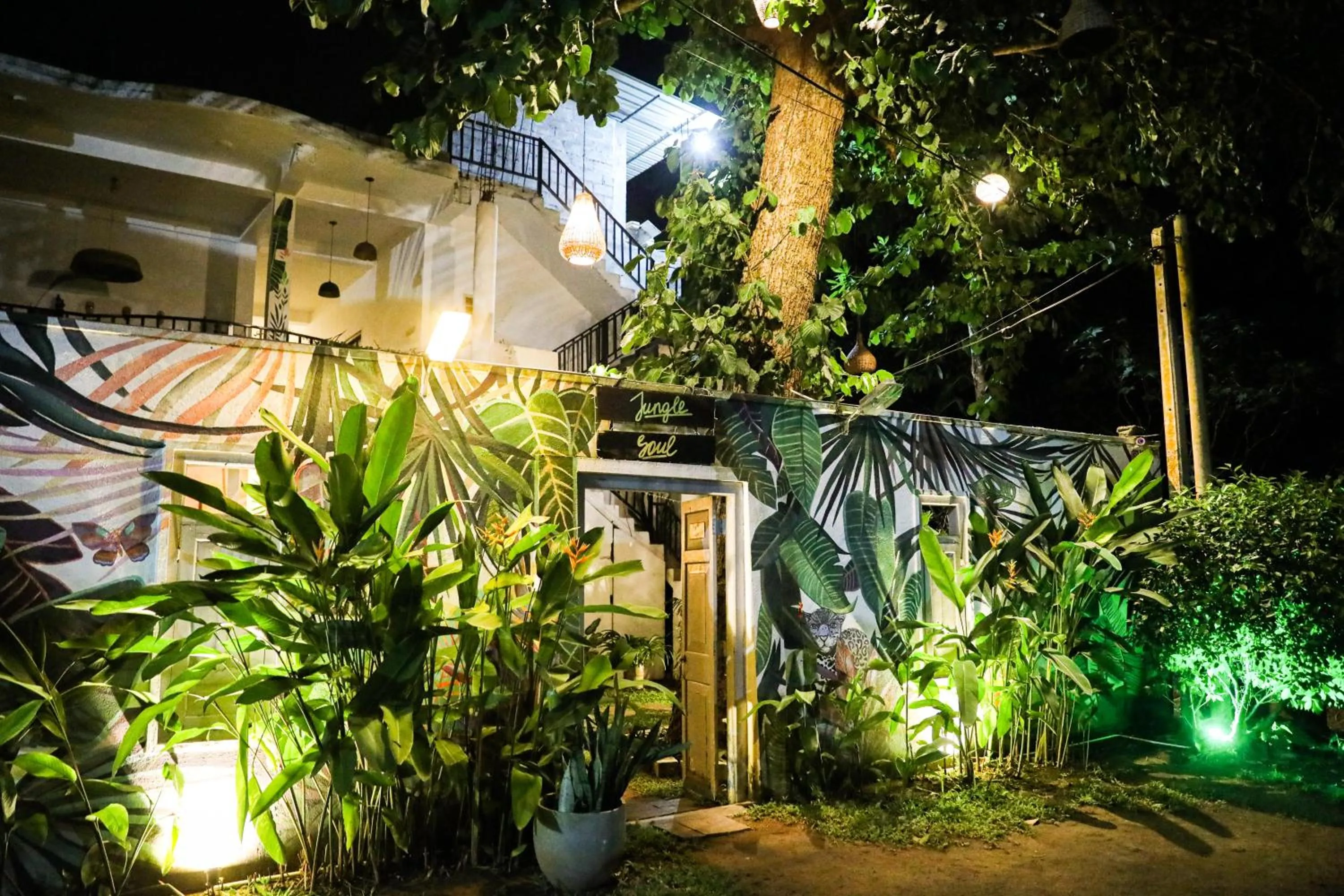 Facade/entrance in Jungle Soul