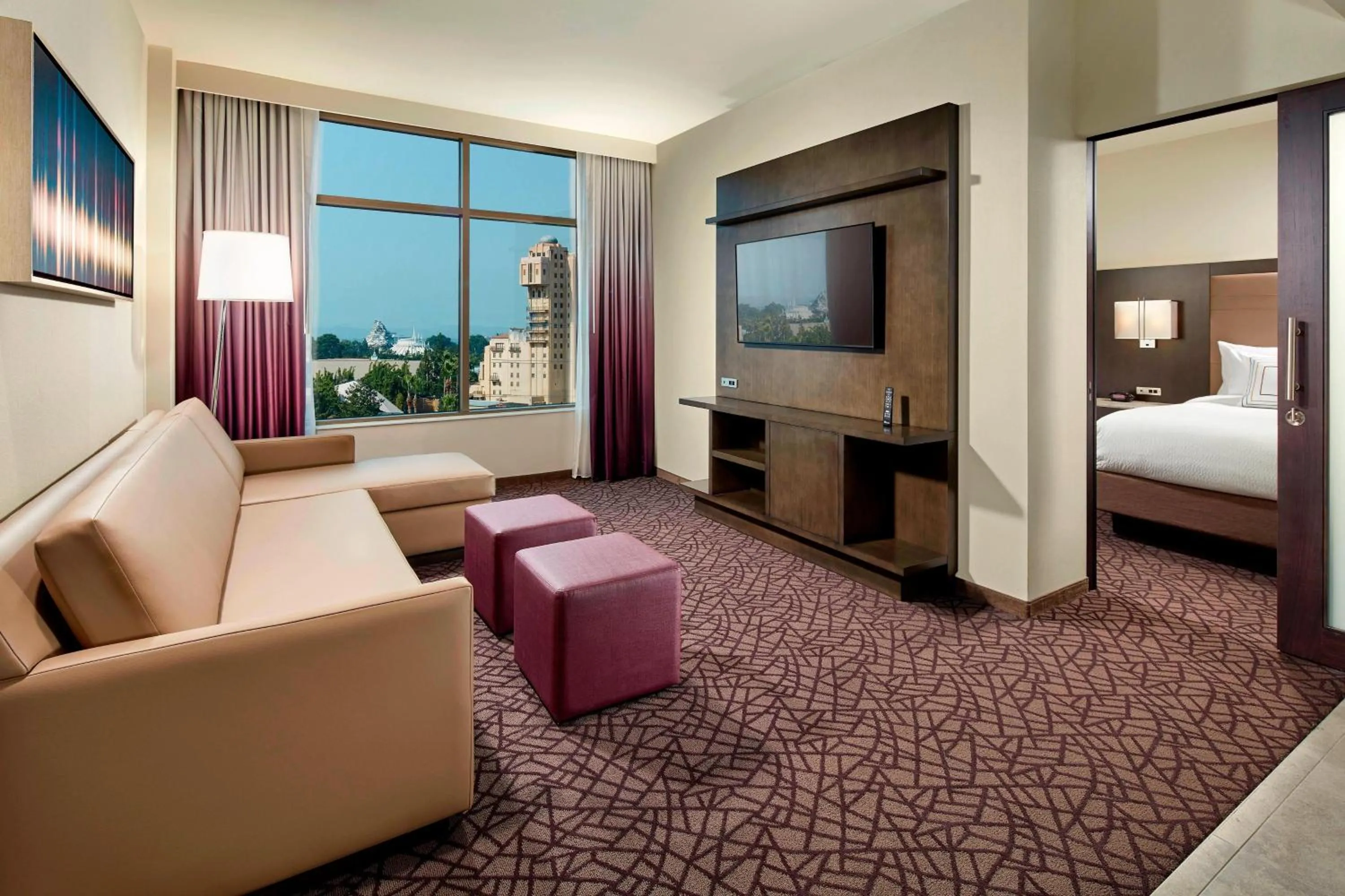Bedroom, Bed in Residence Inn by Marriott at Anaheim Resort/Convention Center