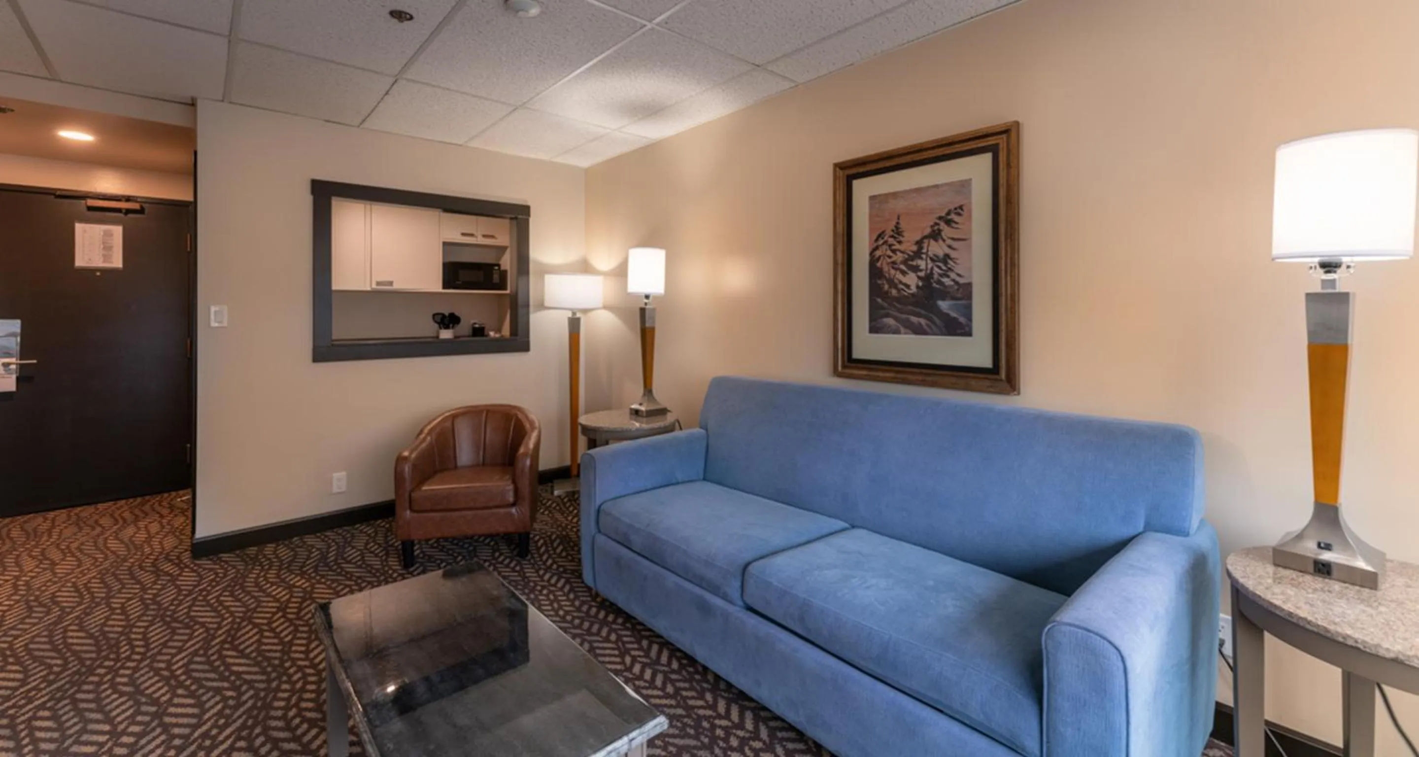 Seating area in Prestige Oceanview Hotel Prince Rupert