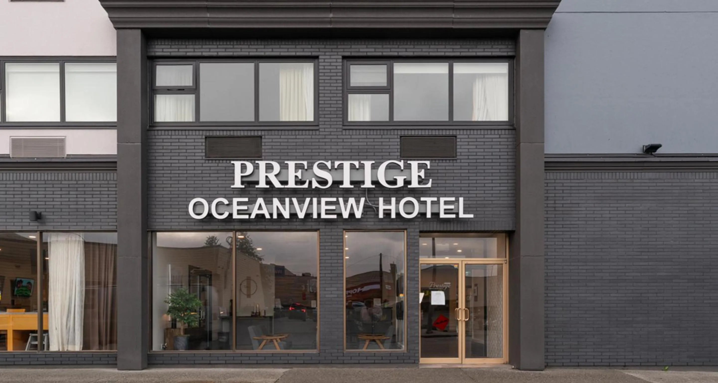Property building in Prestige Oceanview Hotel Prince Rupert