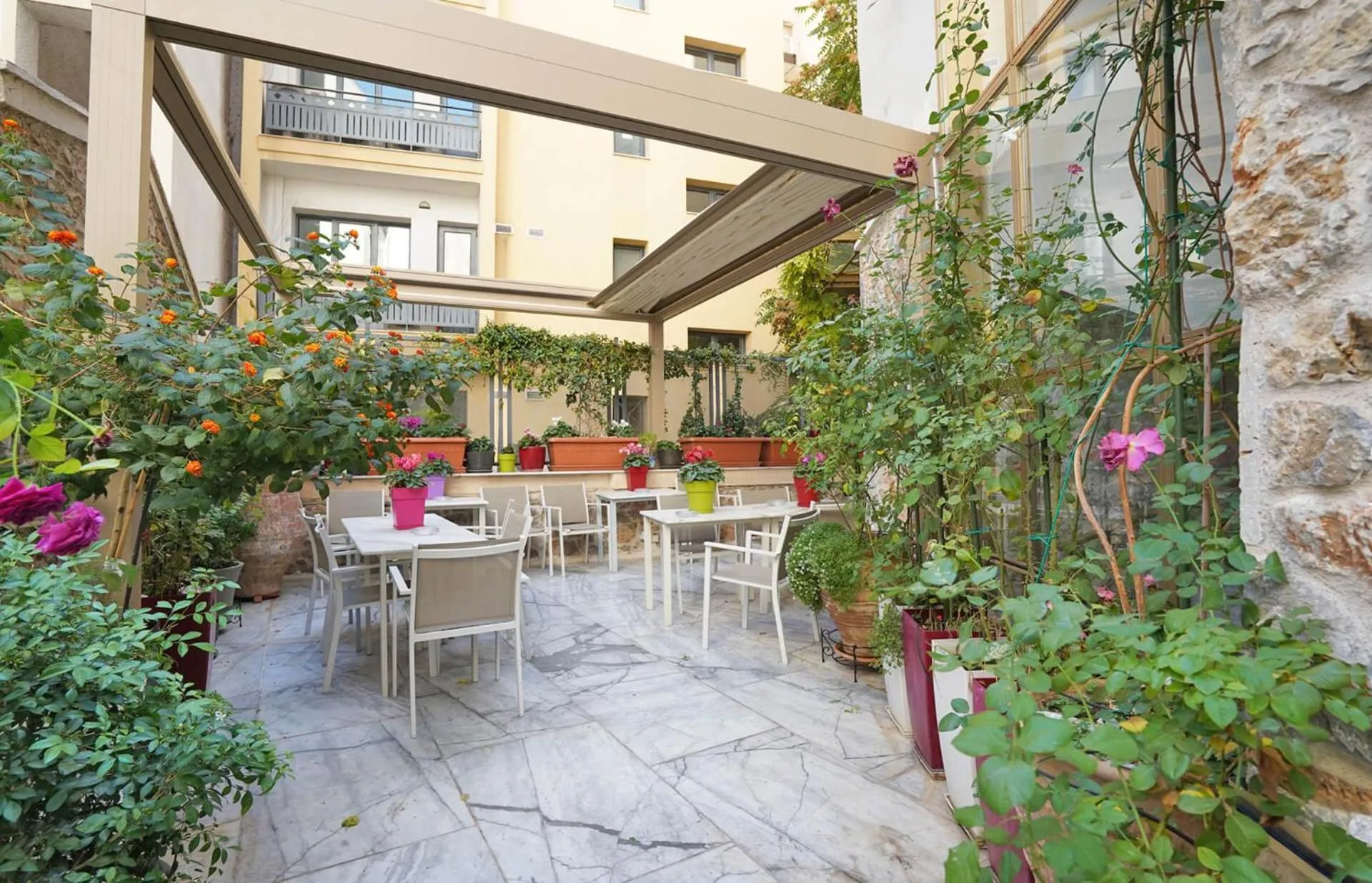 Balcony/Terrace in Acropolian Spirit Boutique Hotel