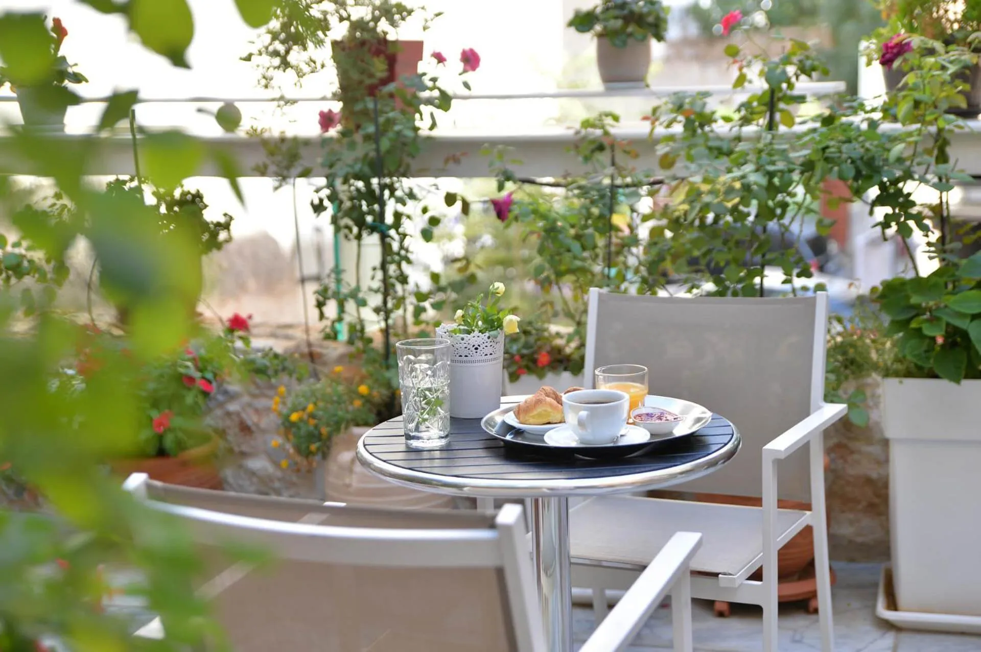 Balcony/Terrace in Acropolian Spirit Boutique Hotel