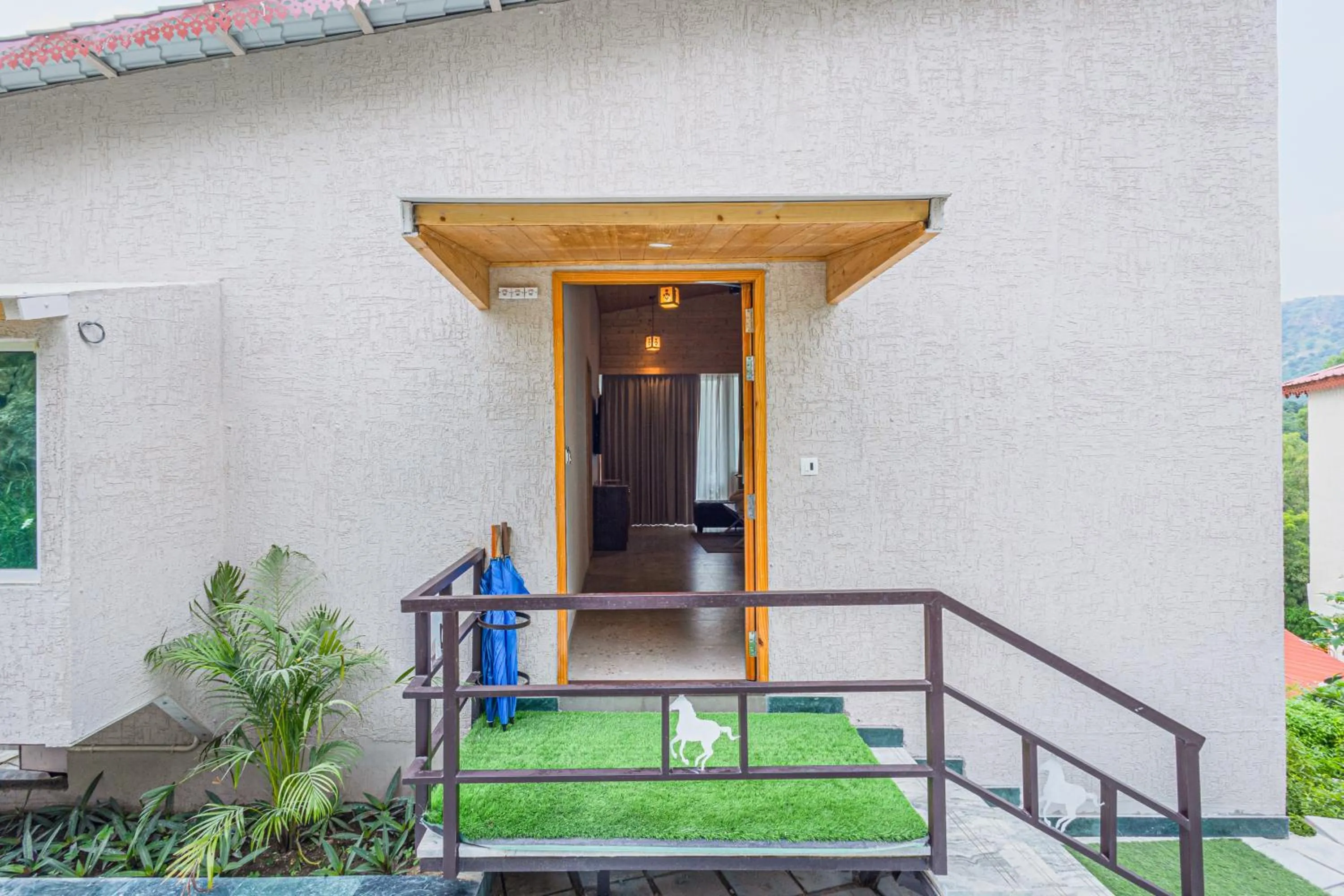 View (from property/room) in Bamboo Saa Resort & Spa - Udaipur