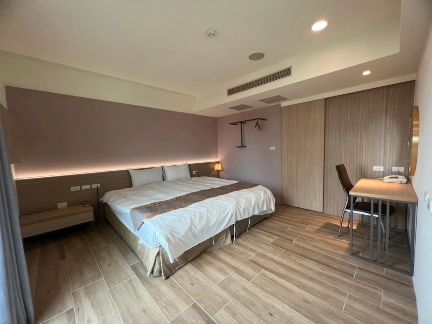 Bed in Sendale Tainan Science Park Hotel