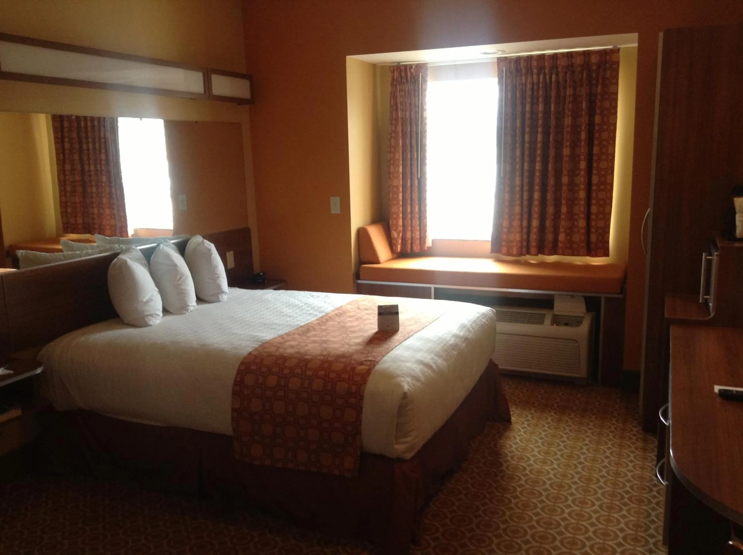 Bed in Microtel by Wyndham South Bend Notre Dame University