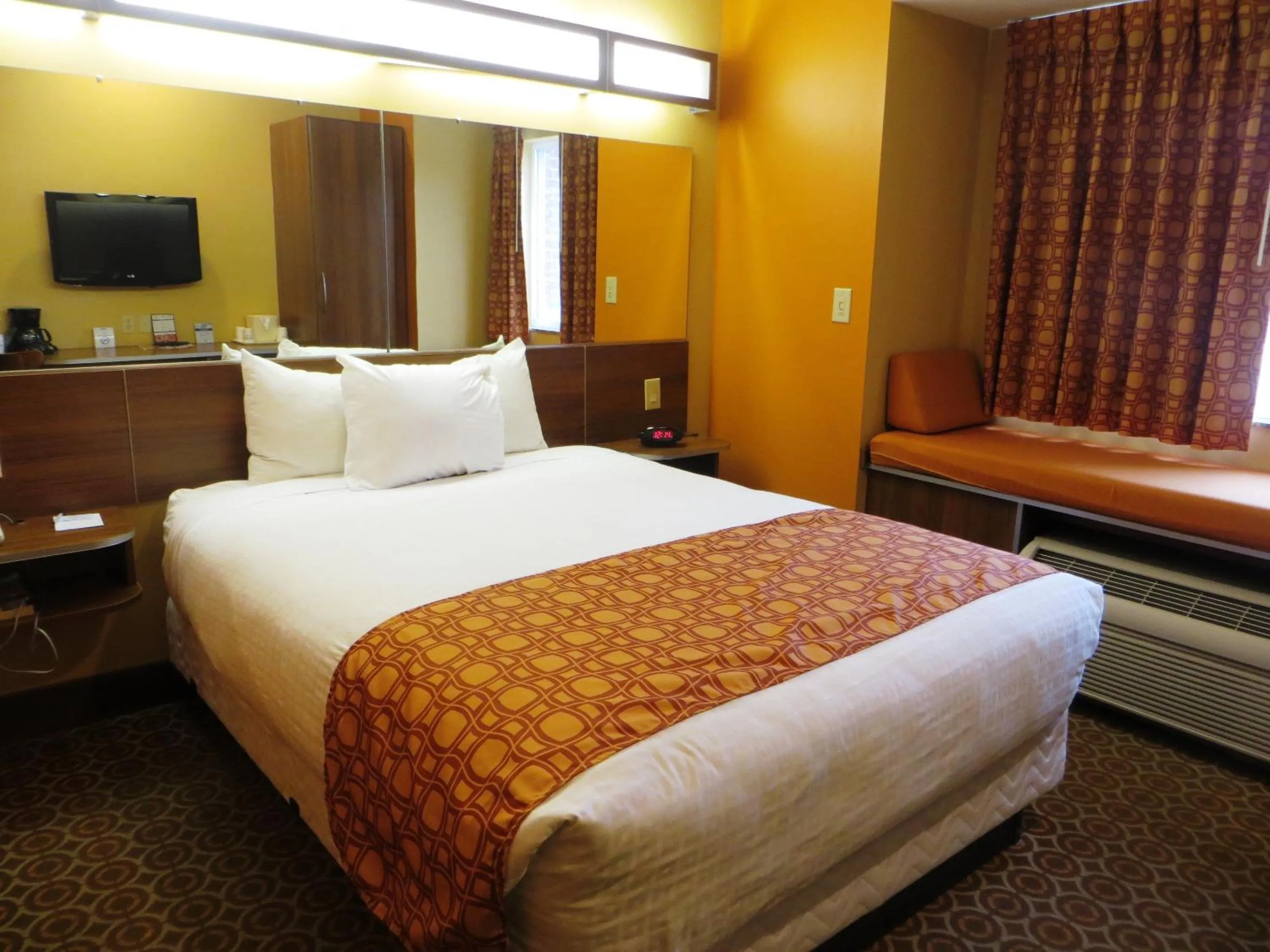 Bed in Microtel by Wyndham South Bend Notre Dame University
