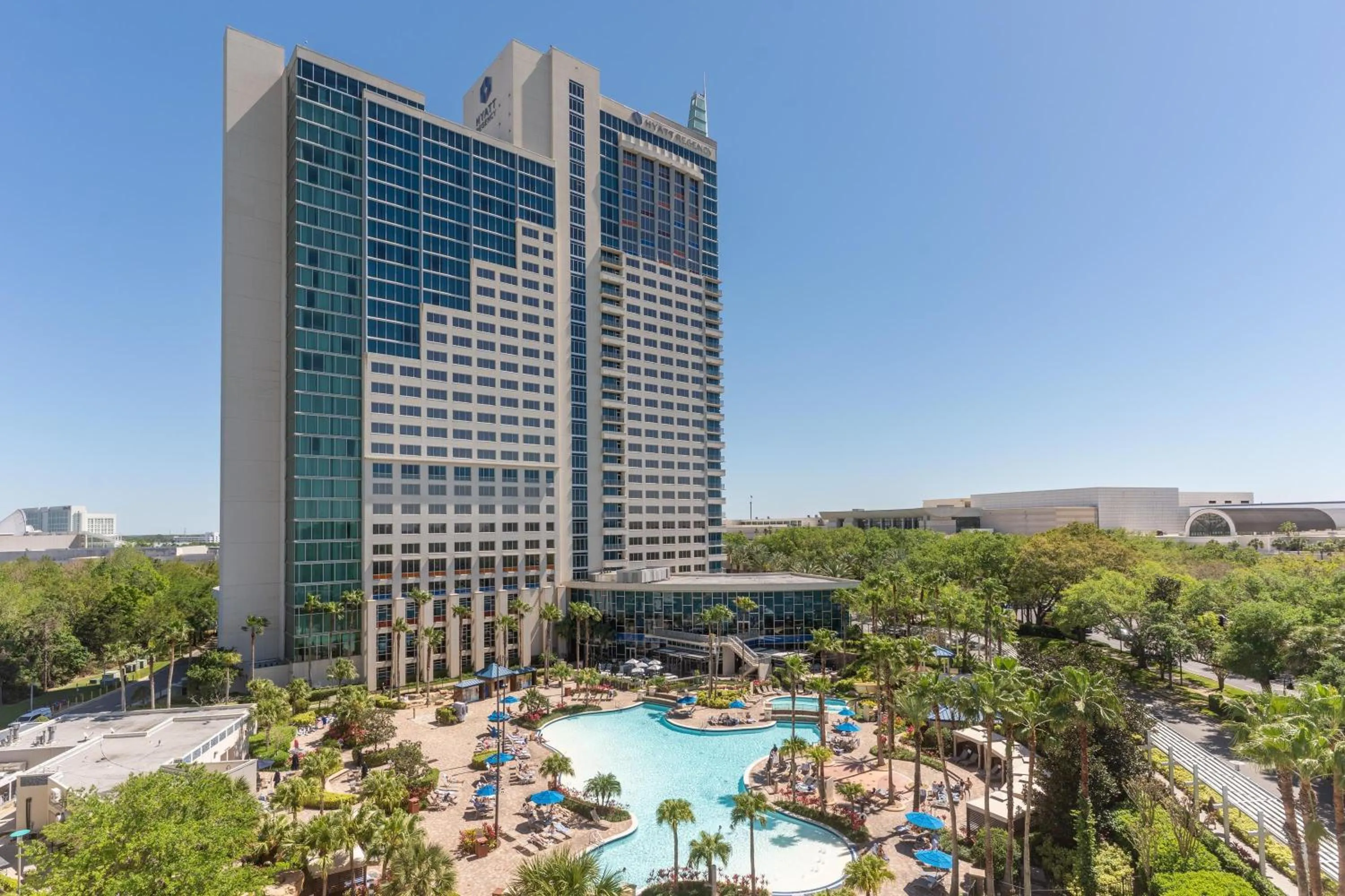 Property building in Hyatt Regency Orlando
