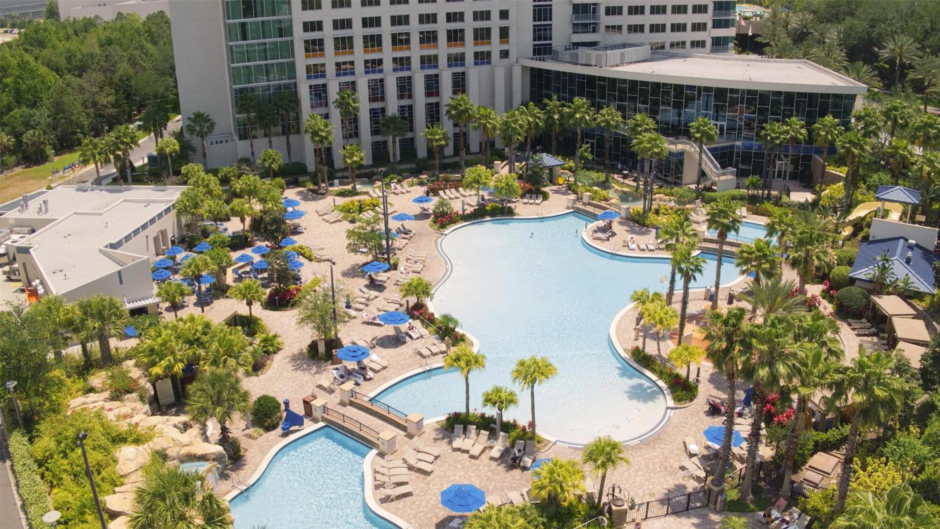 Swimming pool in Hyatt Regency Orlando