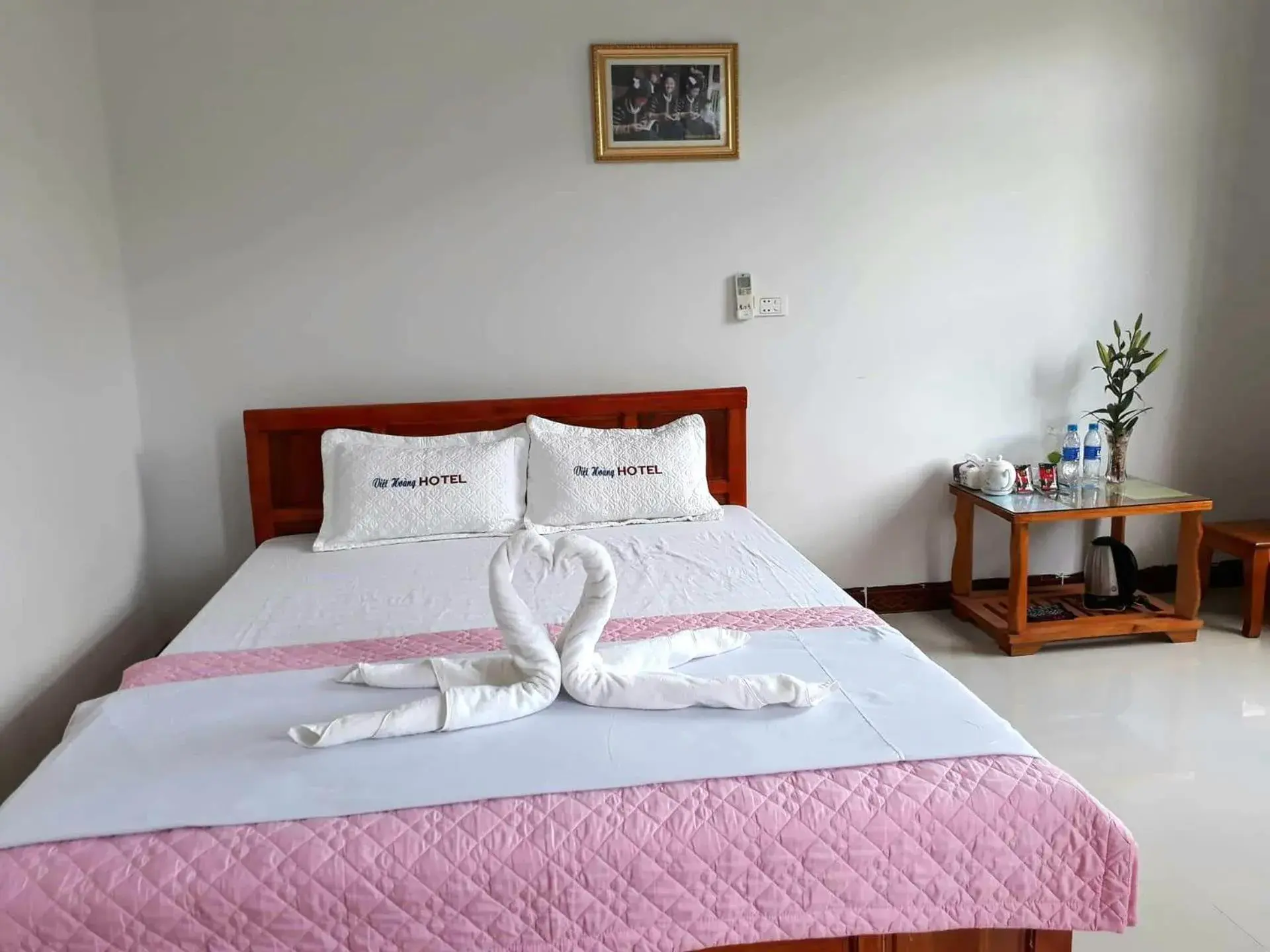 Deluxe Double Room in Viet Hoang Hotel Bao Lac Deluxe Double Room in Viet Hoang Hotel Bao Lac