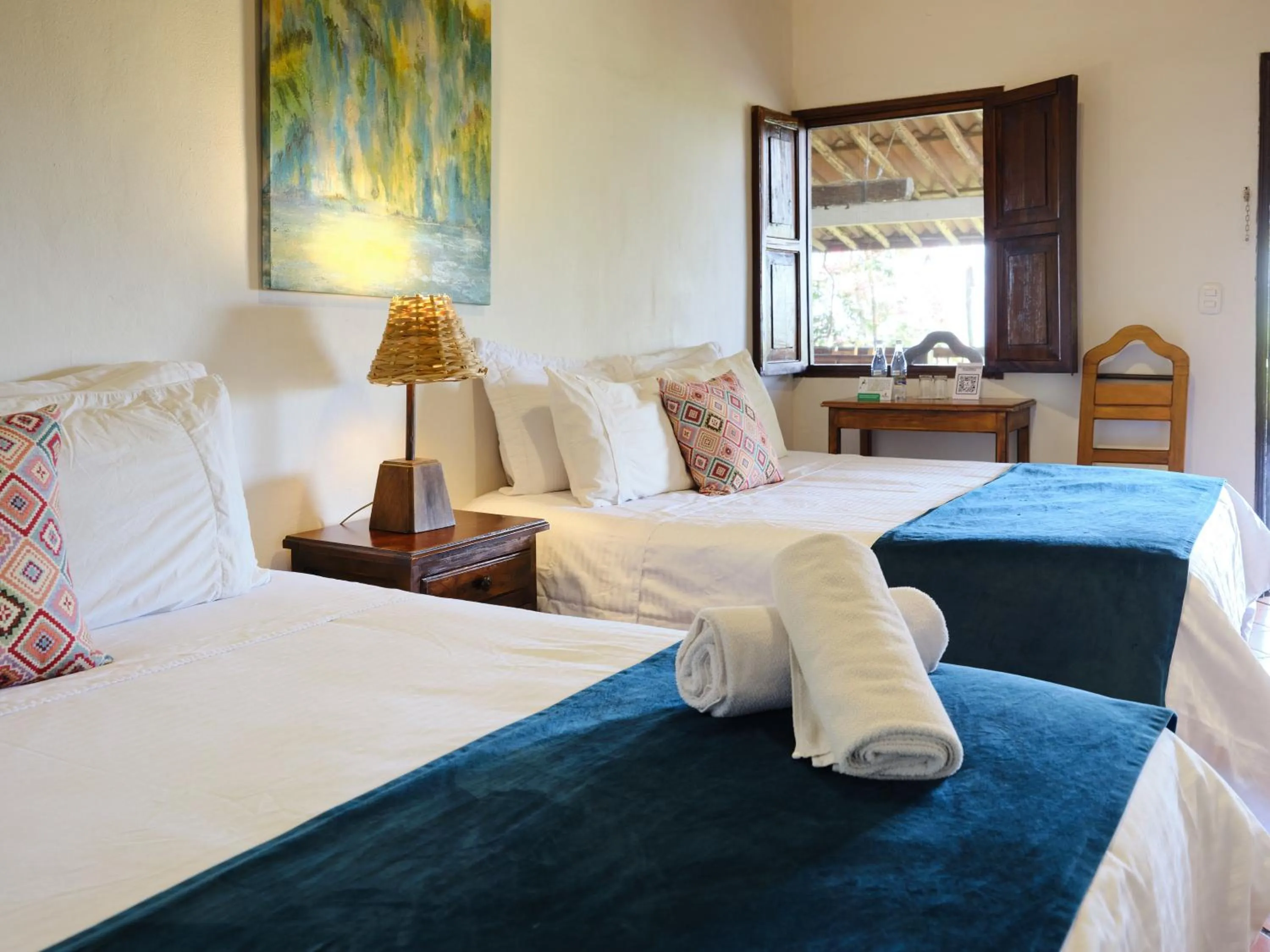 Bedroom, Bed in Hotel Hacienda Combia