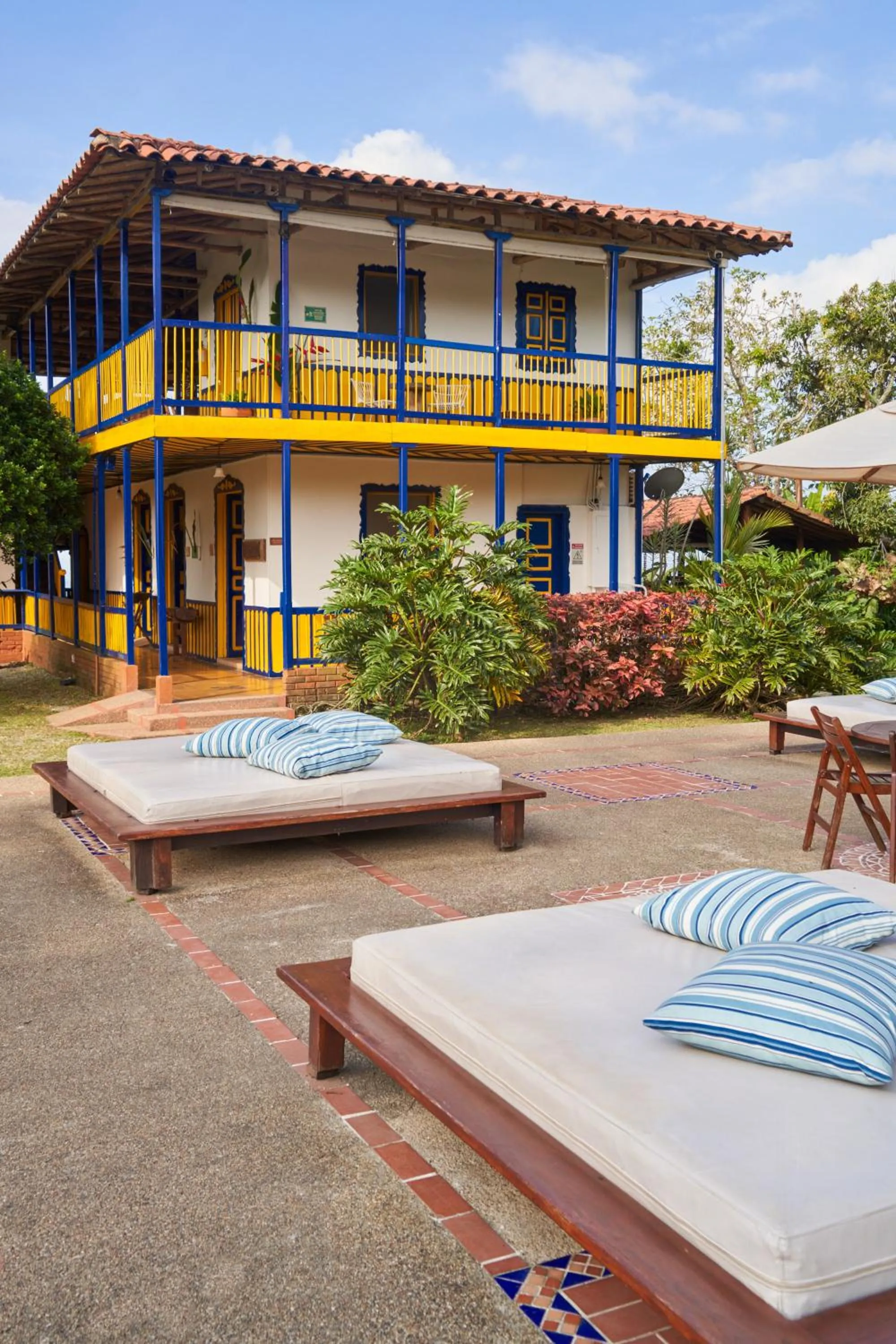 Property building in Hotel Hacienda Combia