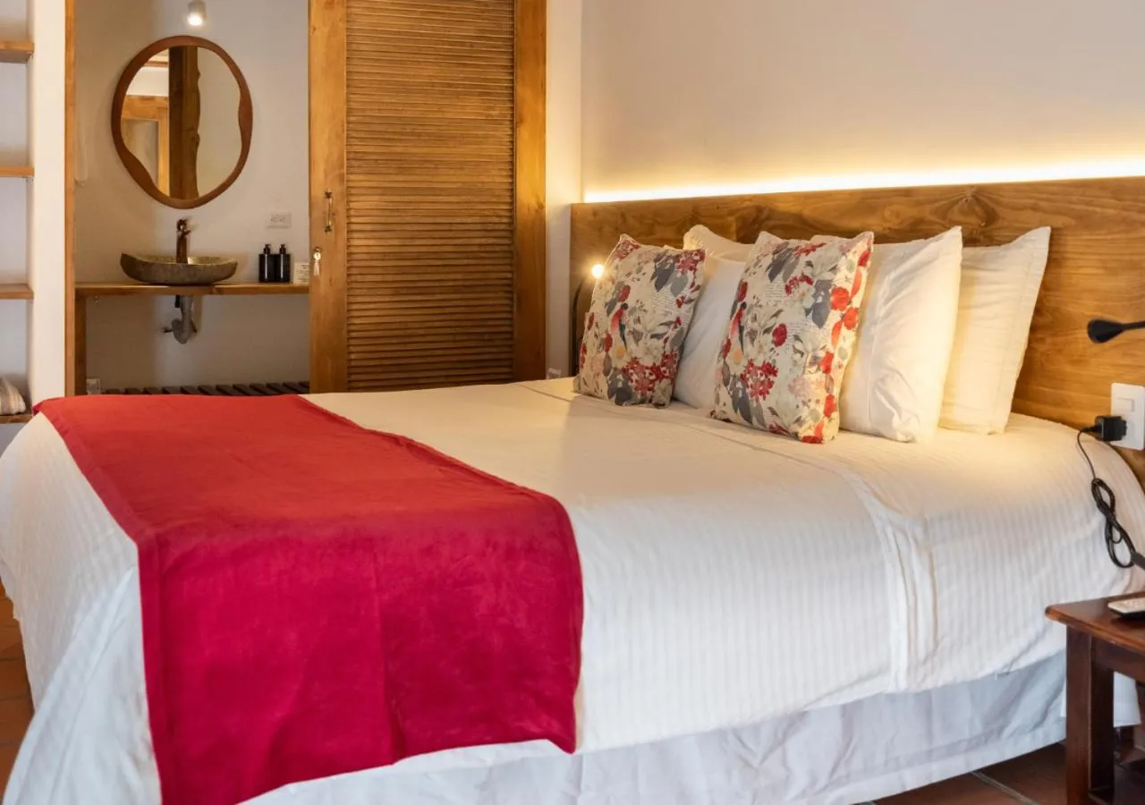 Bedroom, Bed in Hotel Hacienda Combia