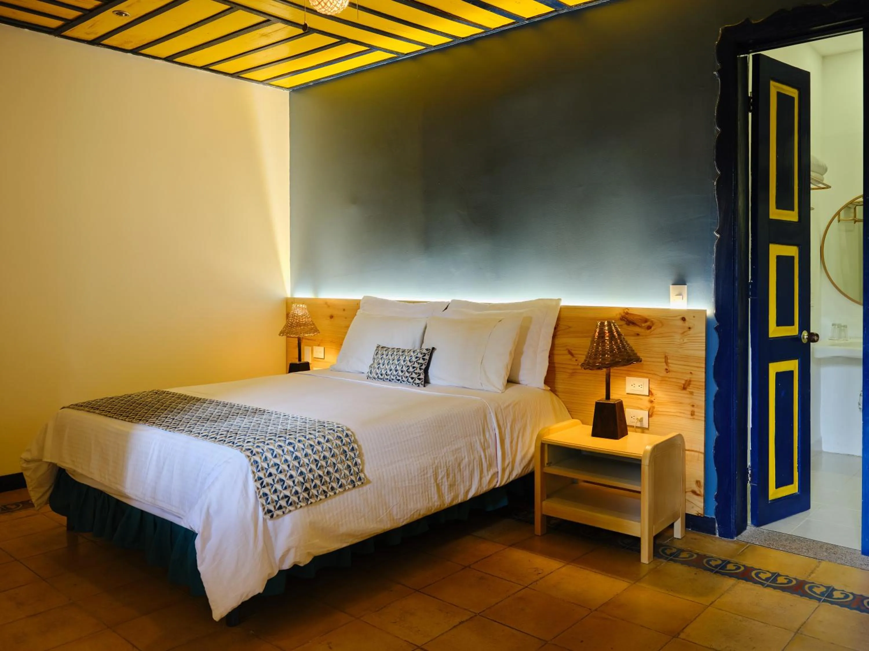 Bedroom, Bed in Hotel Hacienda Combia