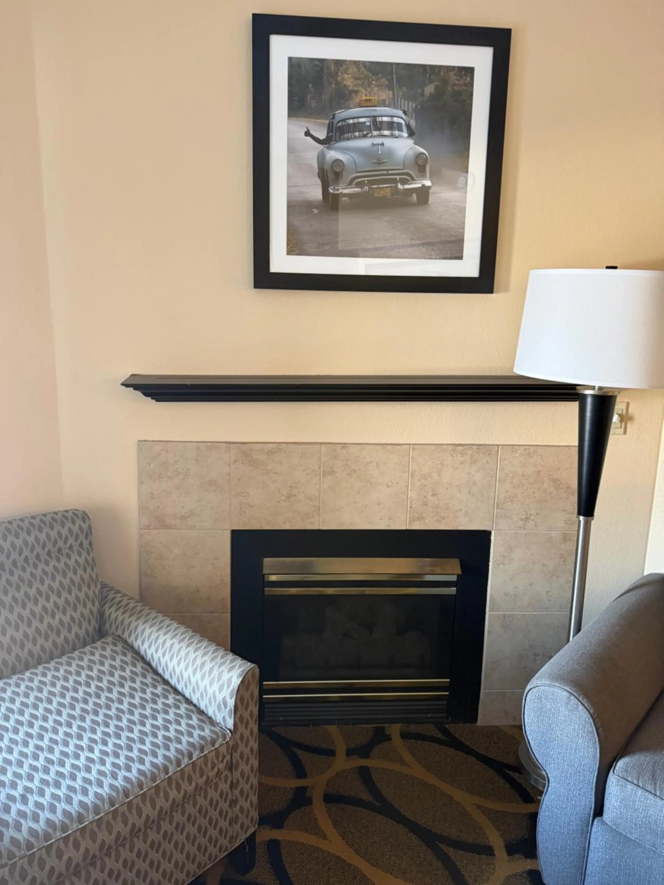 Living room in Hampton Inn Harrisburg/Grantville/Hershey