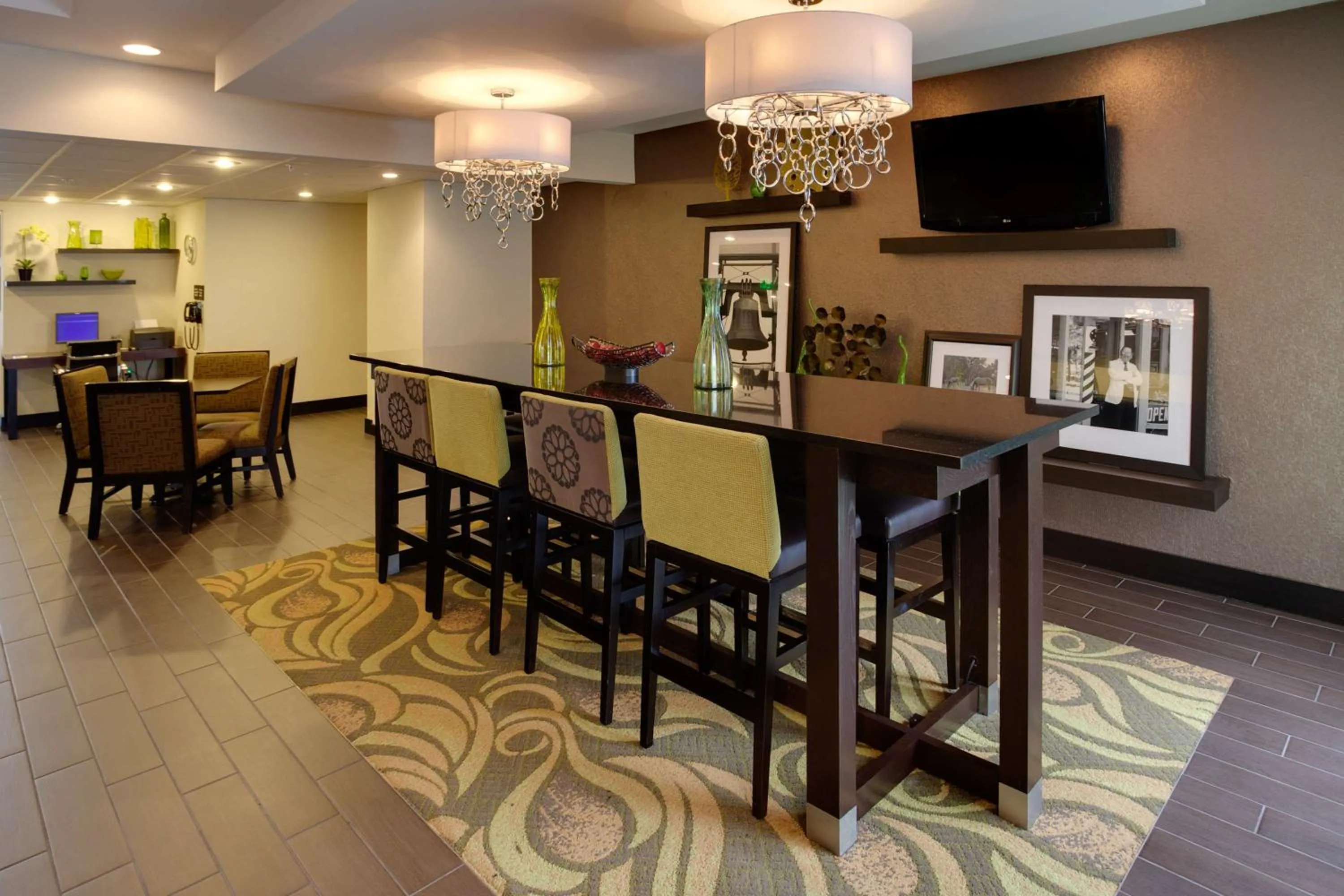 Lobby or reception in Hampton Inn Harrisburg/Grantville/Hershey