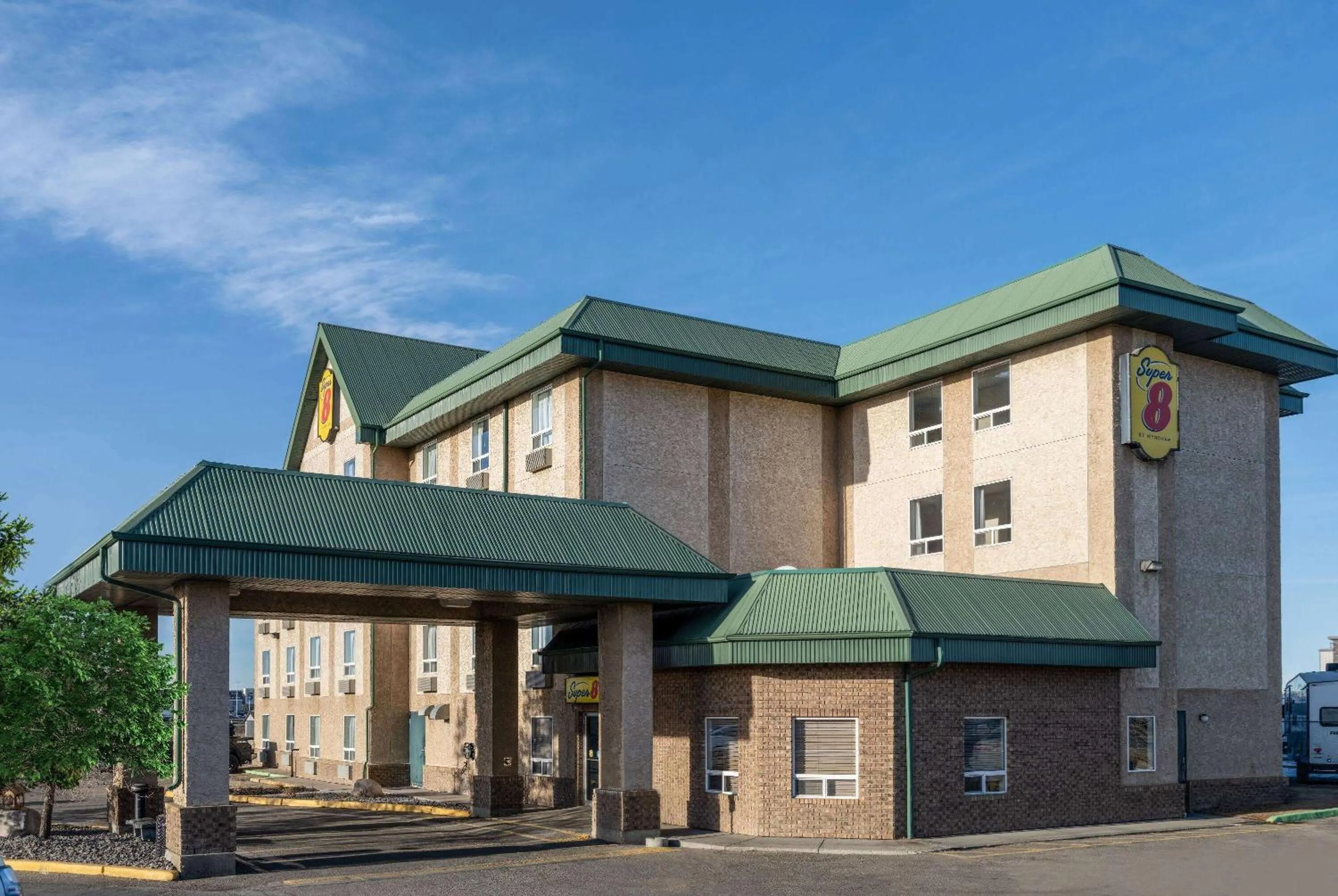 Property building in Super 8 by Wyndham Edmonton International Airport