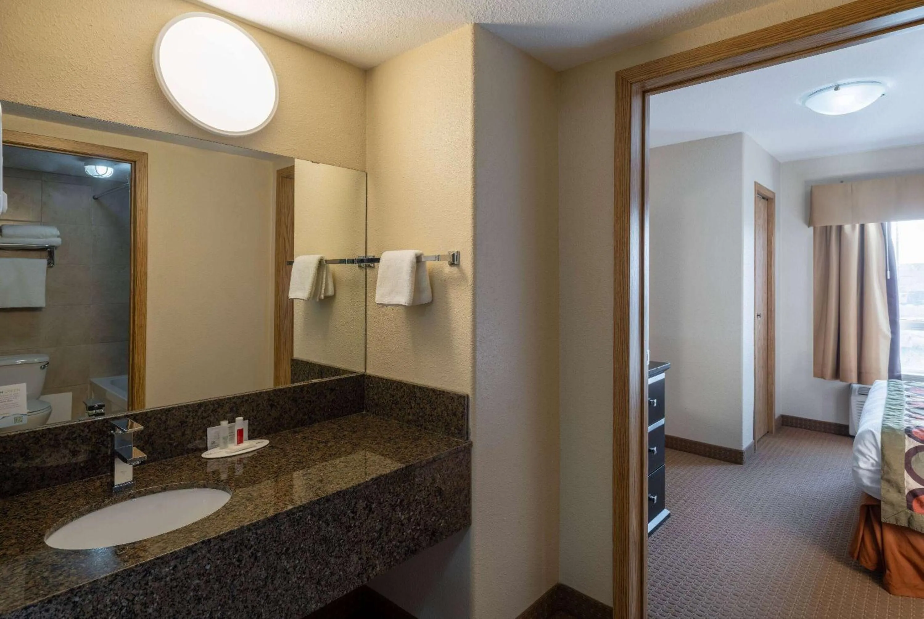 Bed in Super 8 by Wyndham Edmonton International Airport