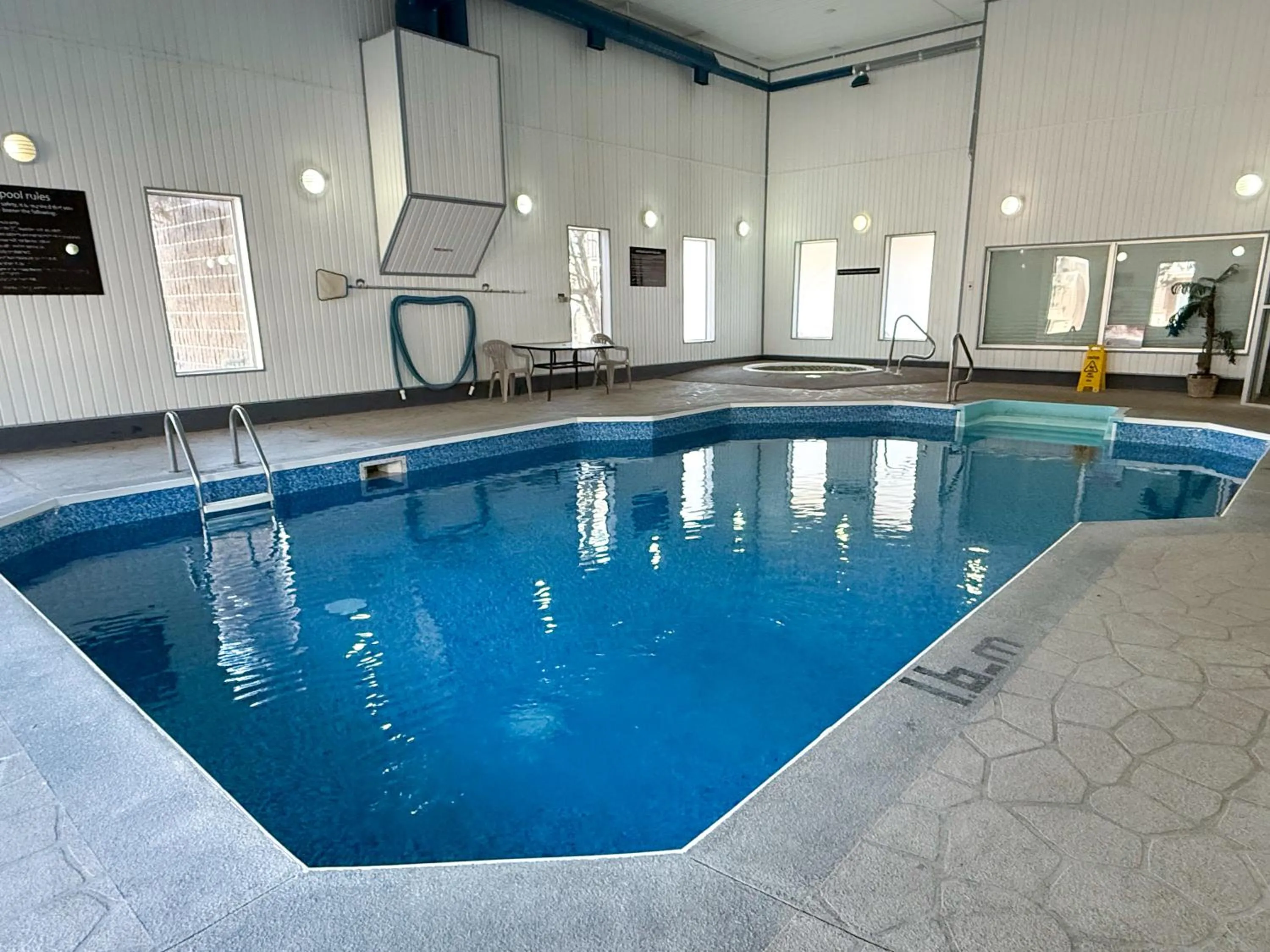 Pool view in Super 8 by Wyndham Medicine Hat AB