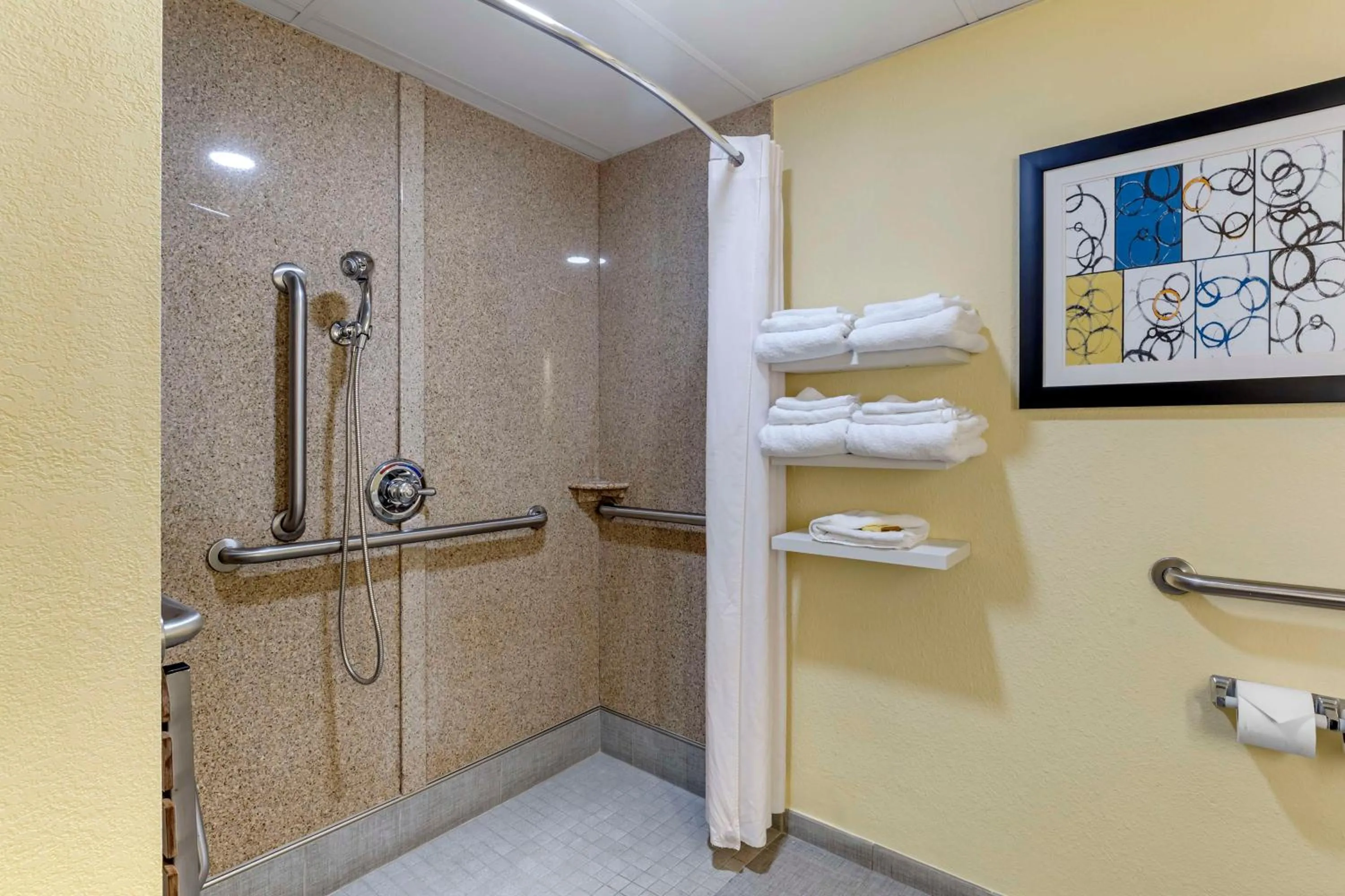 Shower in Best Western Plus North Shore Hotel