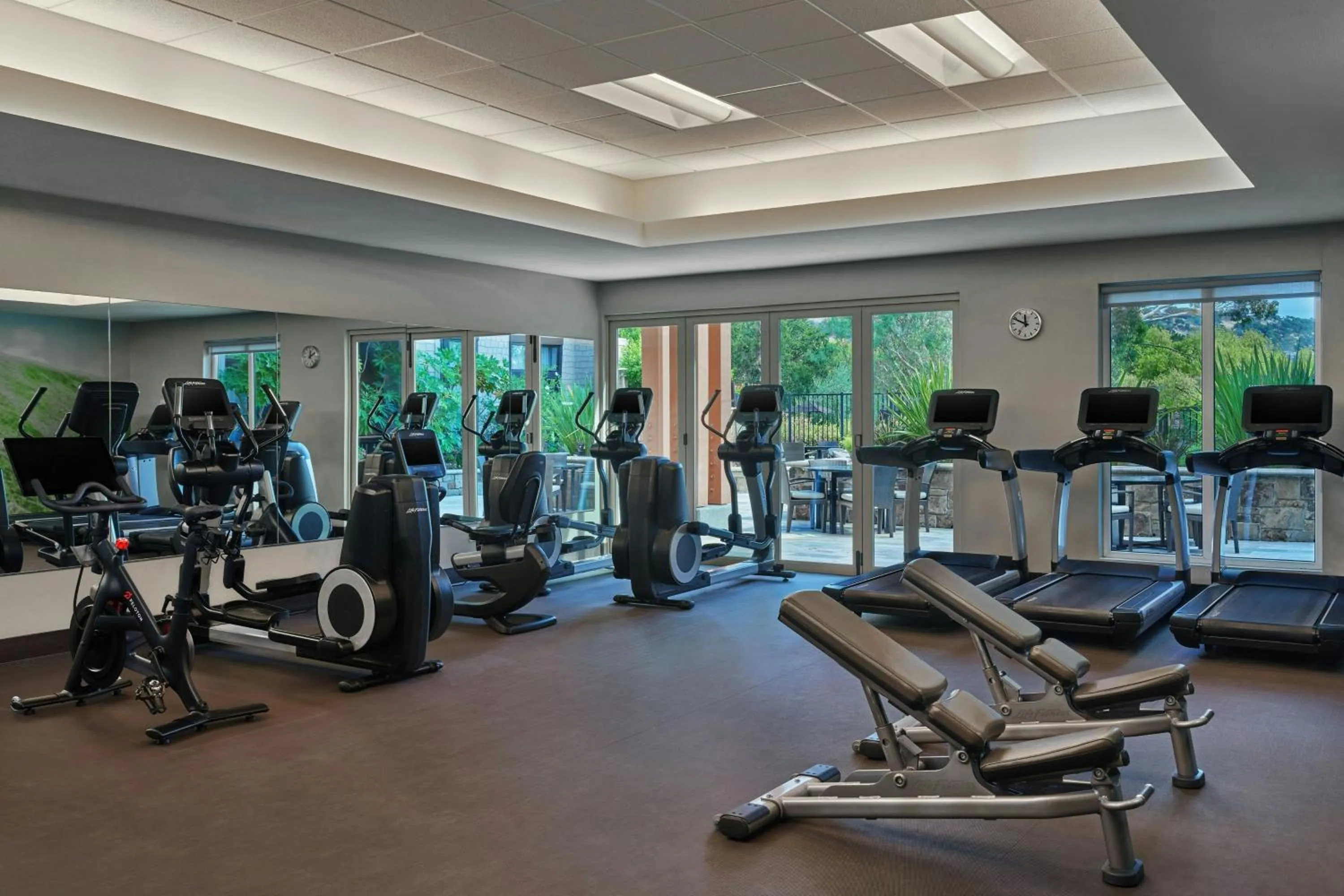Fitness centre/facilities in The Westin Verasa Napa
