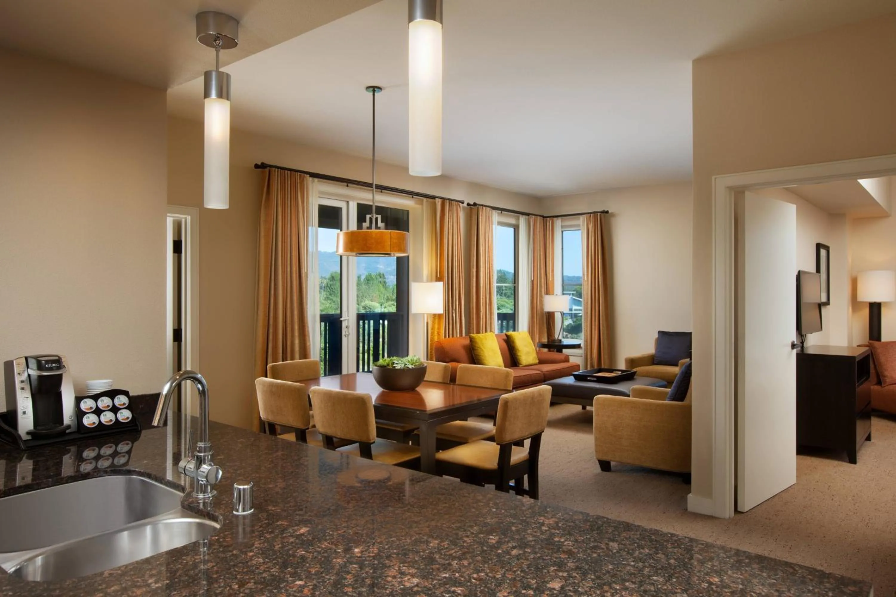 Bedroom in The Westin Verasa Napa