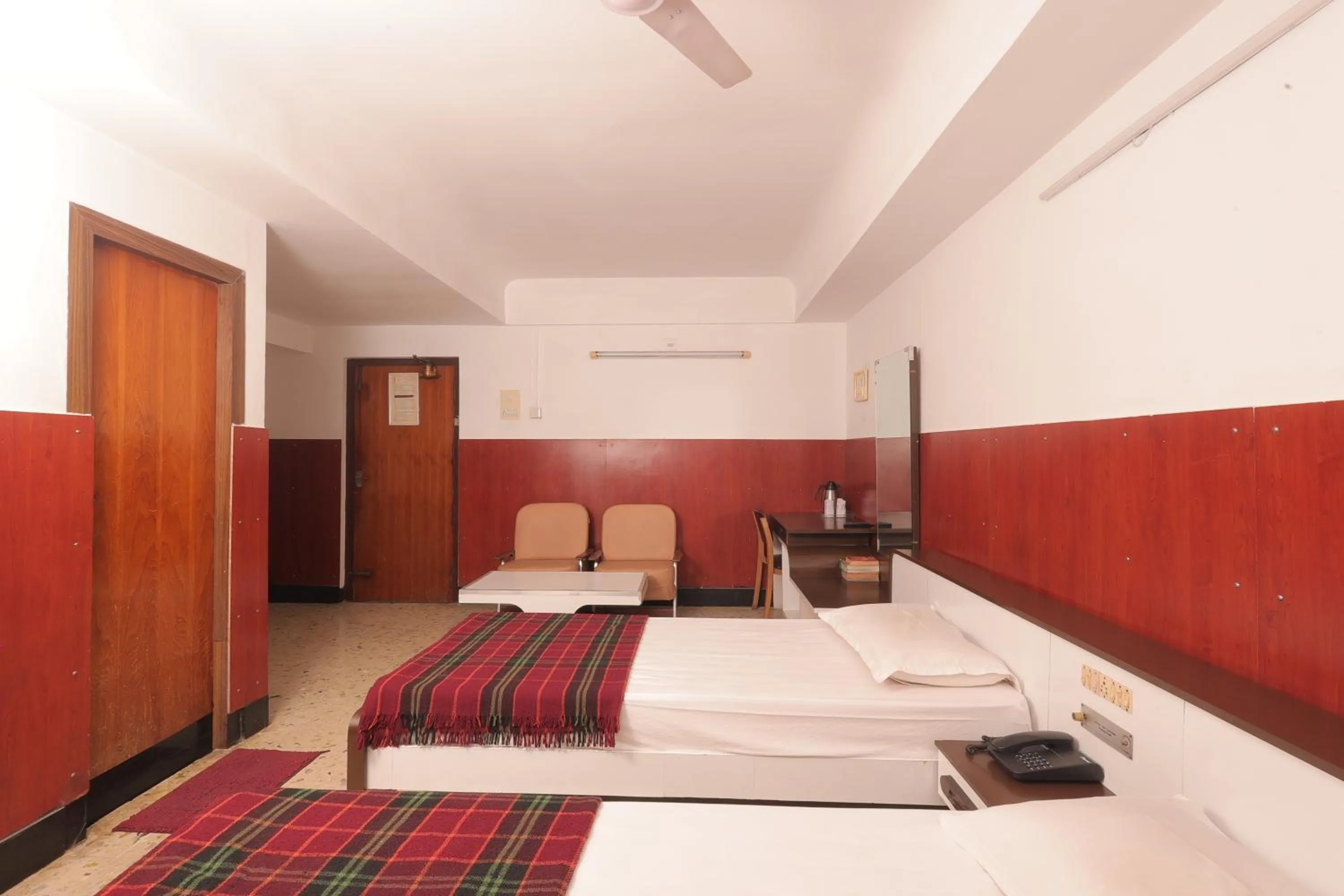 Bed in Hotel Srilakshmi