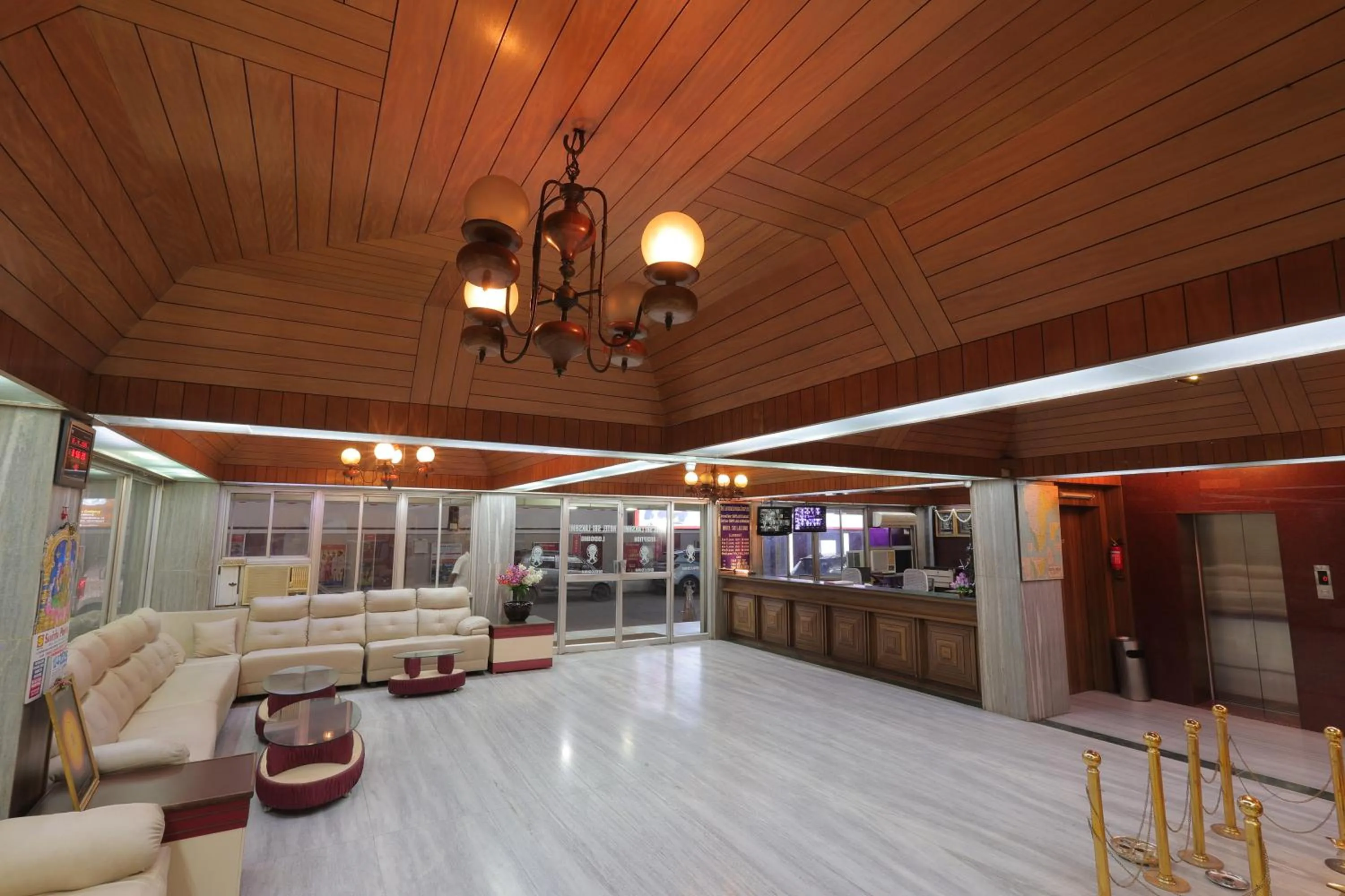 Lobby or reception in Hotel Srilakshmi