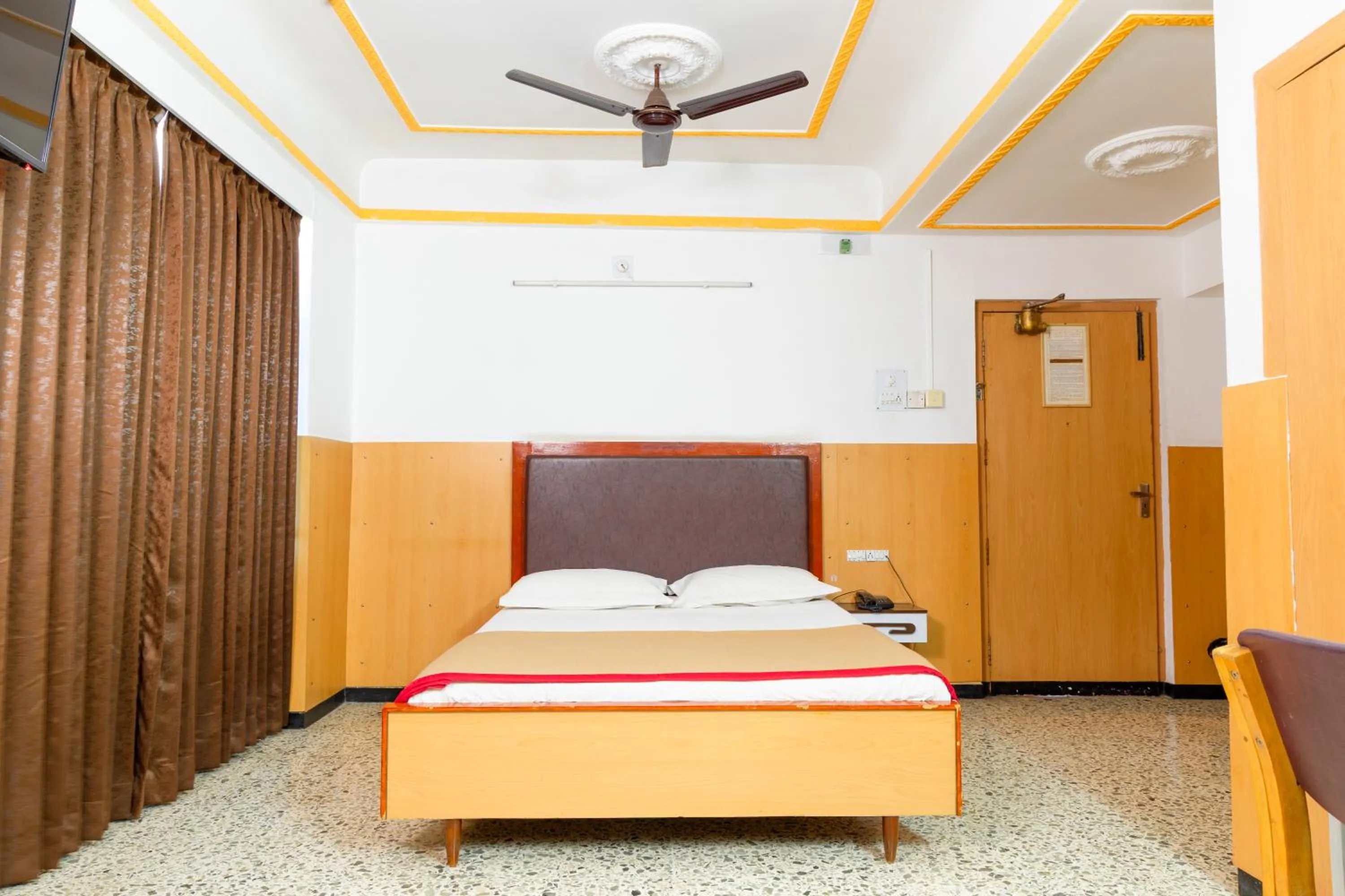 Bedroom, Bed in Hotel Srilakshmi