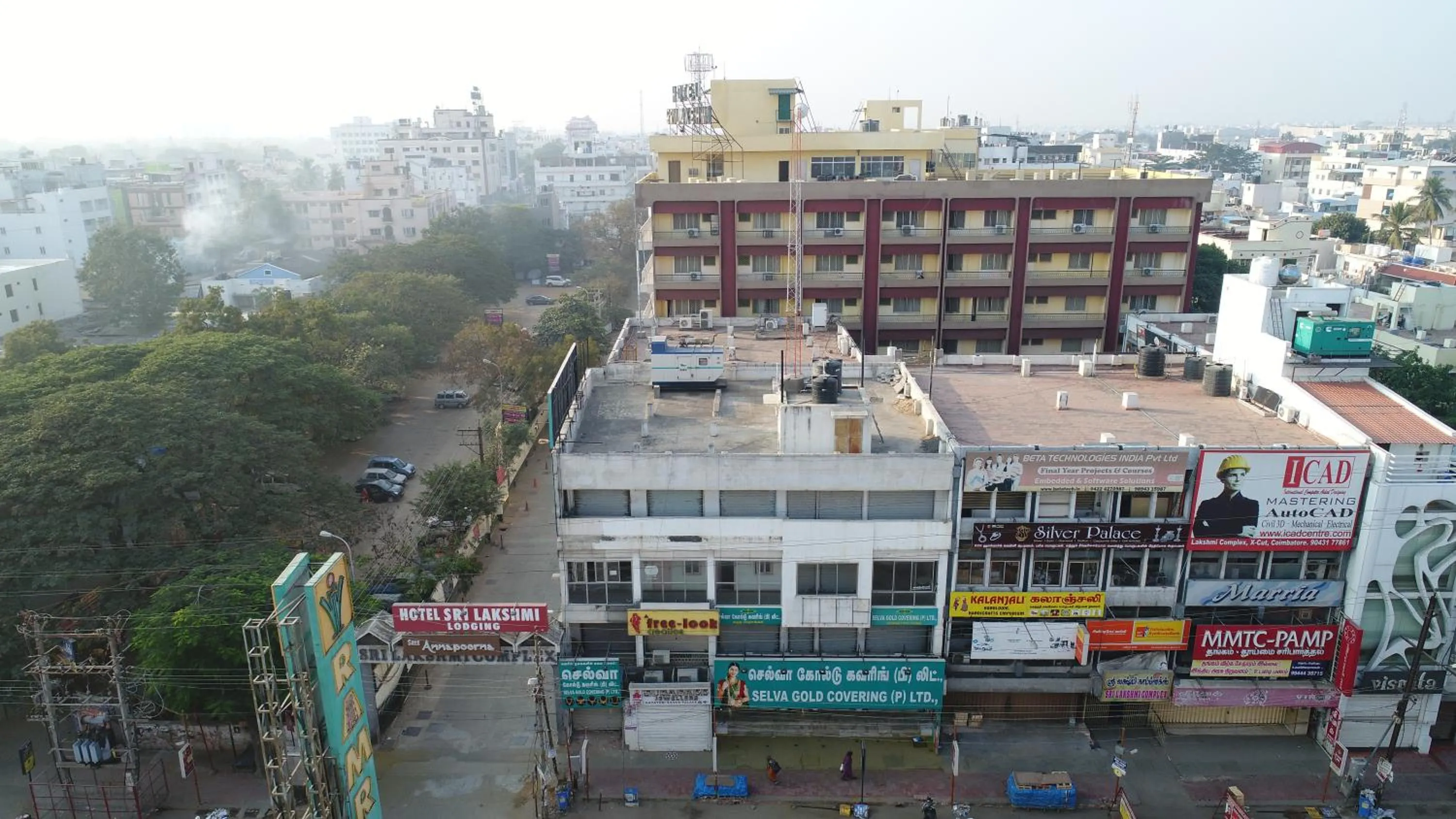 Property building in Hotel Srilakshmi