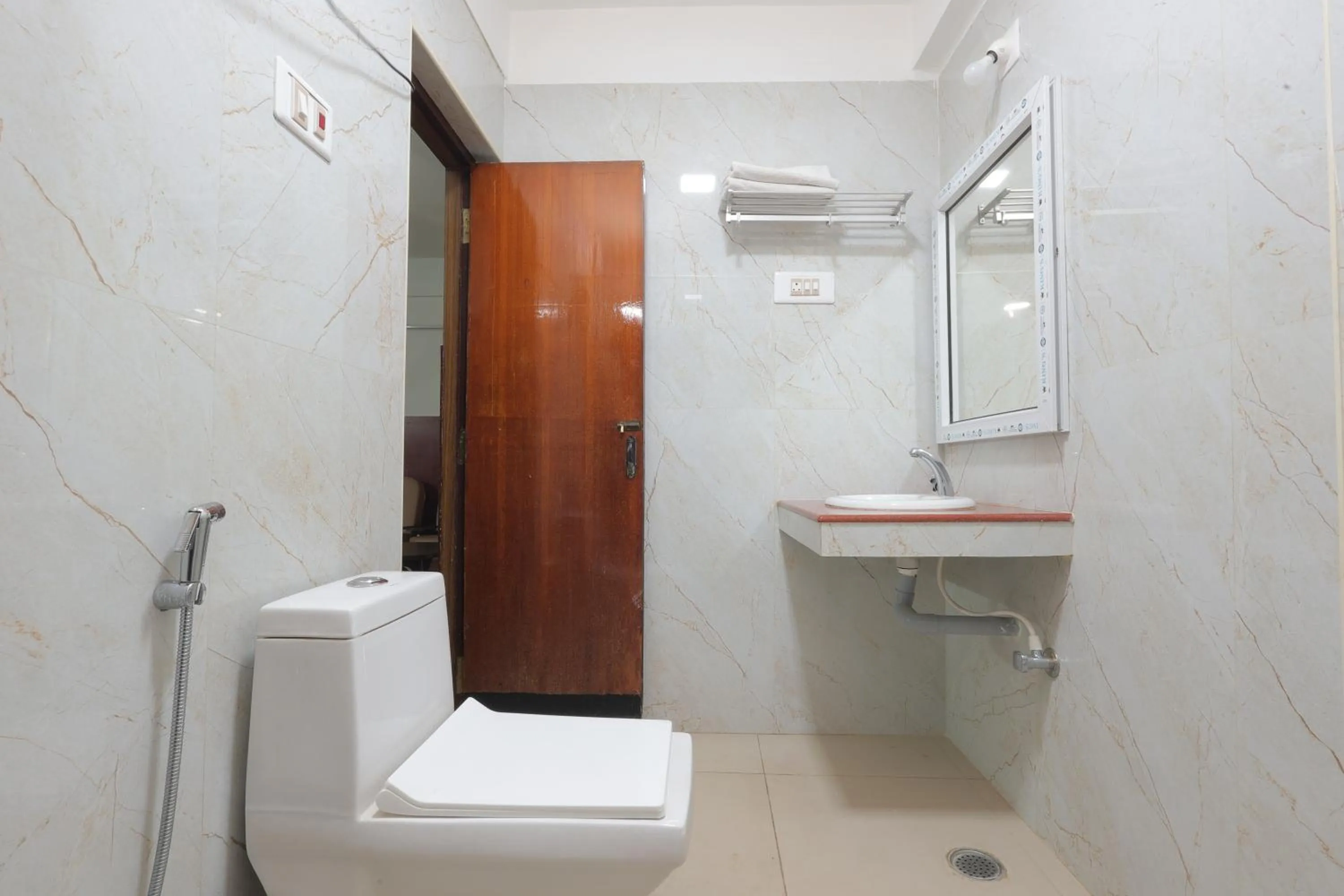 Bathroom in Hotel Srilakshmi