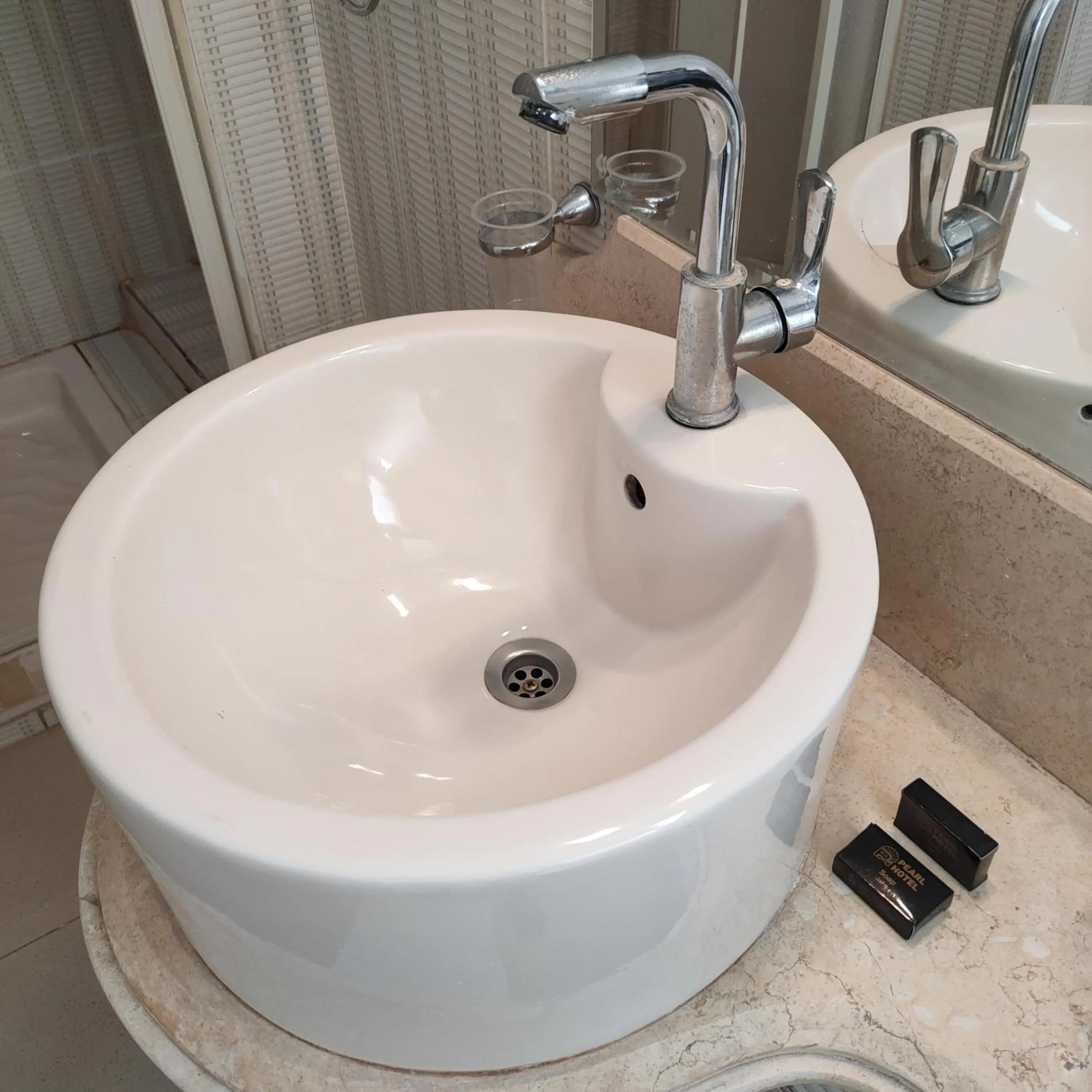 Toilet in Pearl Hotel, Maadi