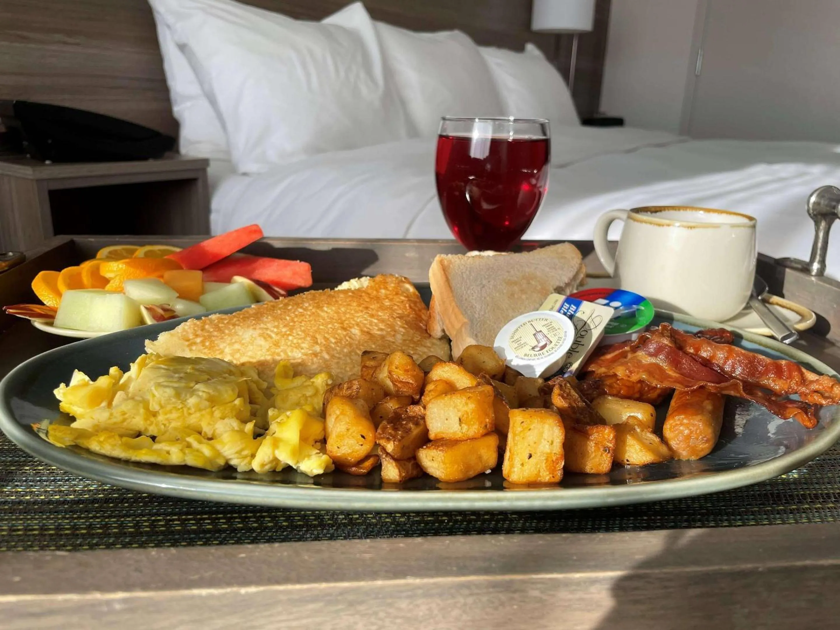 Breakfast in Radisson Kingswood Hotel & Suites, Fredericton