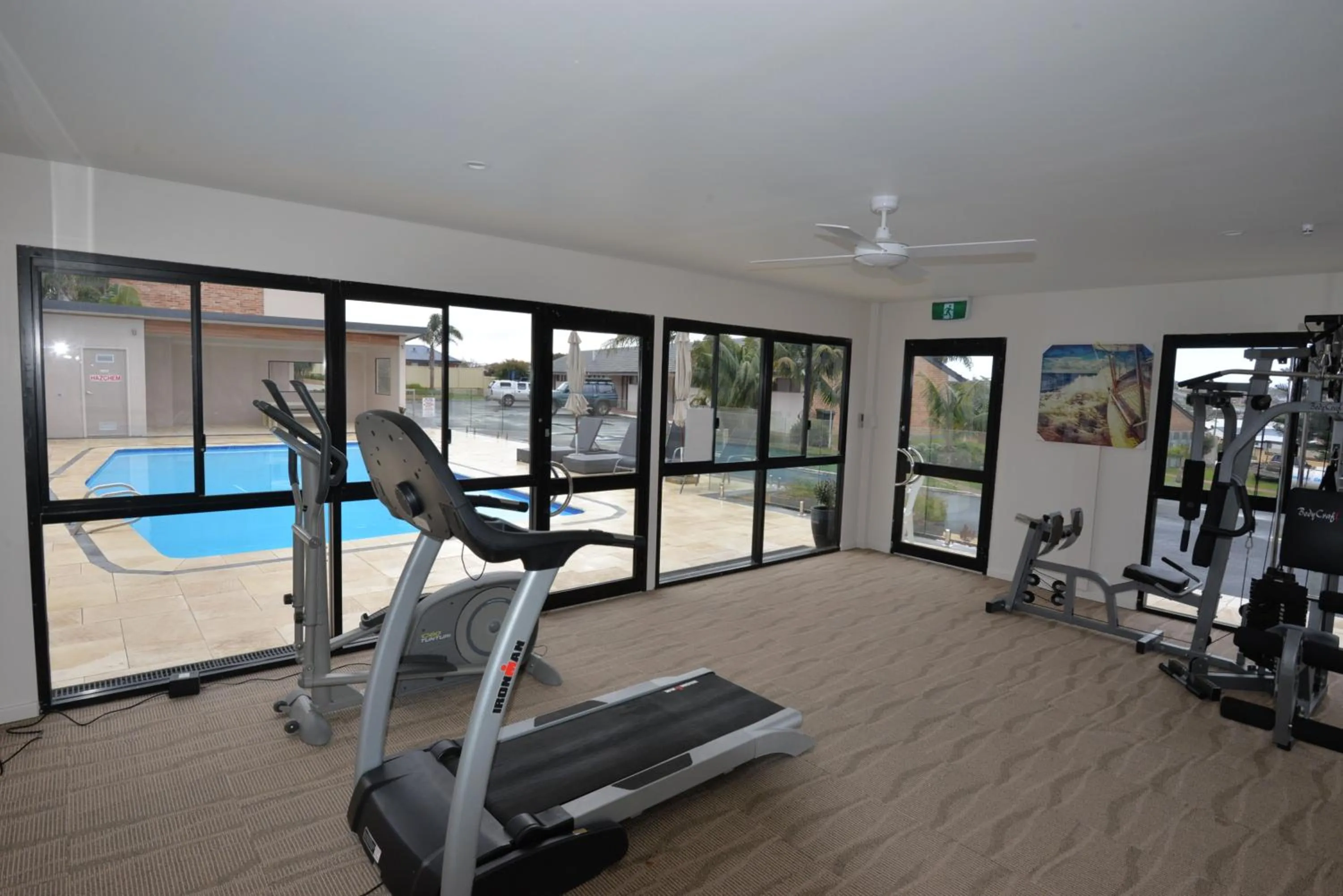 Fitness centre/facilities in Country Comfort Amity Motel