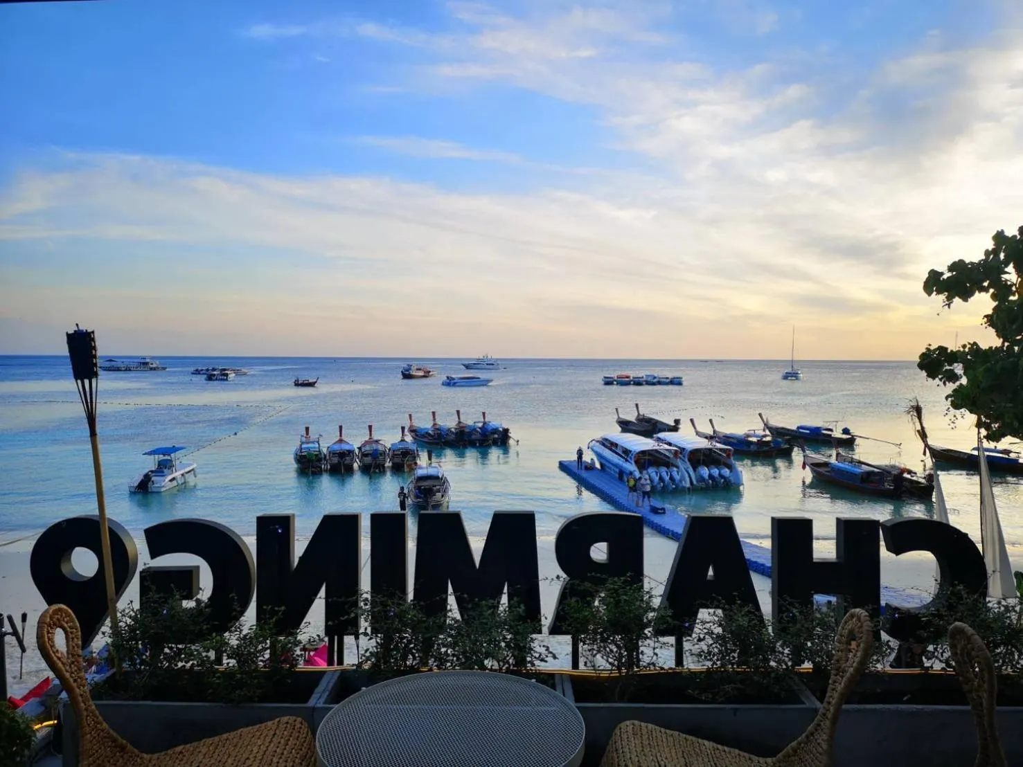 Natural landscape in Charming Lipe Beach Resort