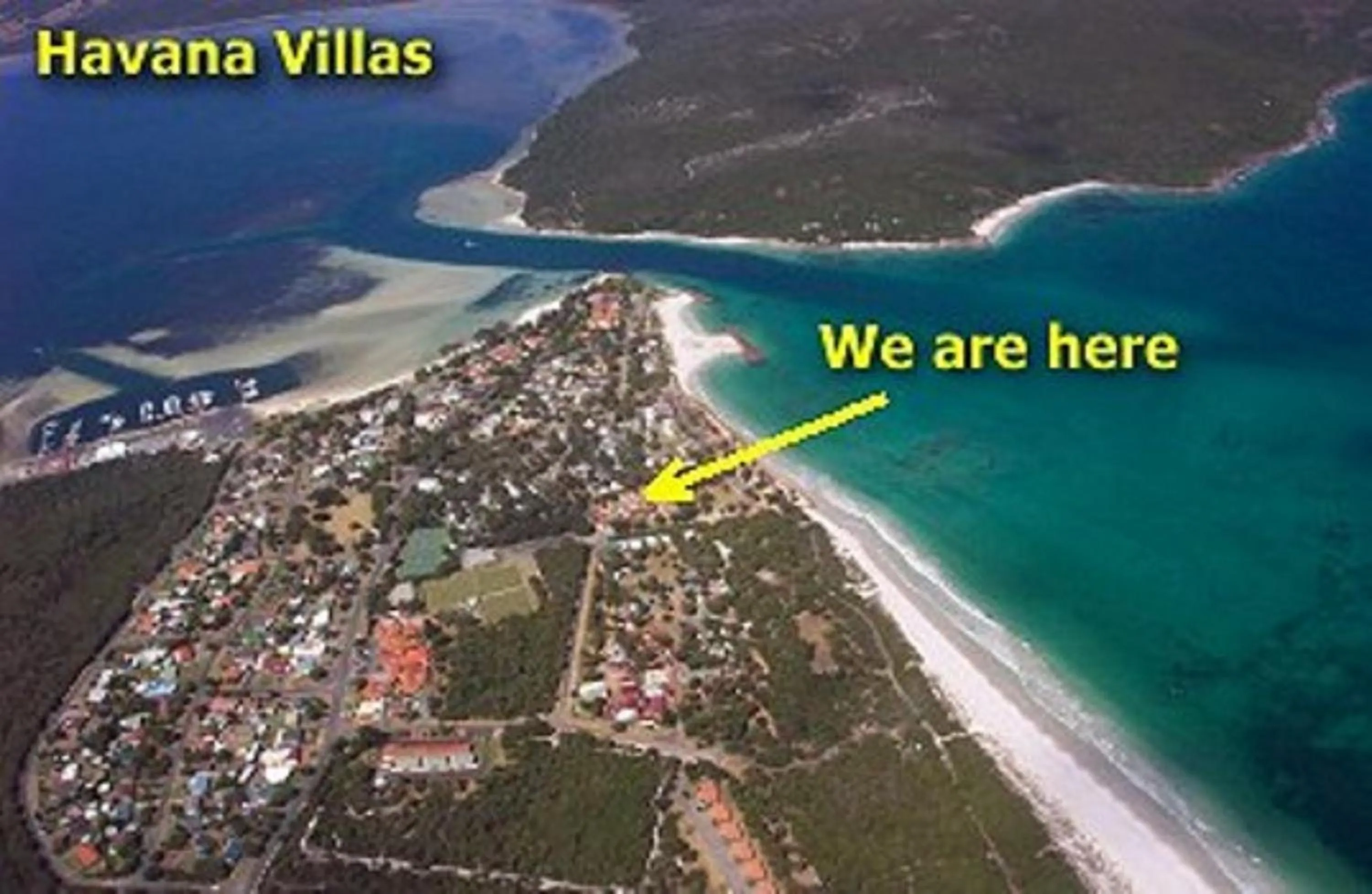 Sea view in Havana Villas